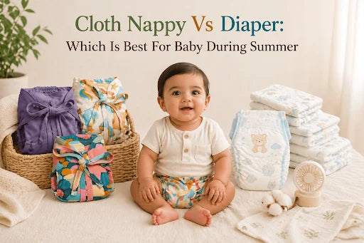 Cloth Nappy Vs Diaper: Which Is Best For Baby During Summer
