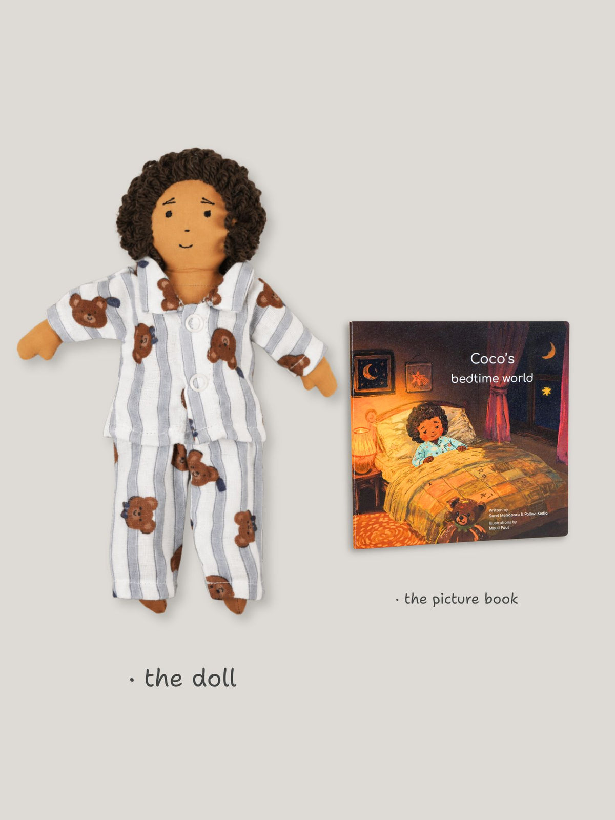 coco doll and picture book