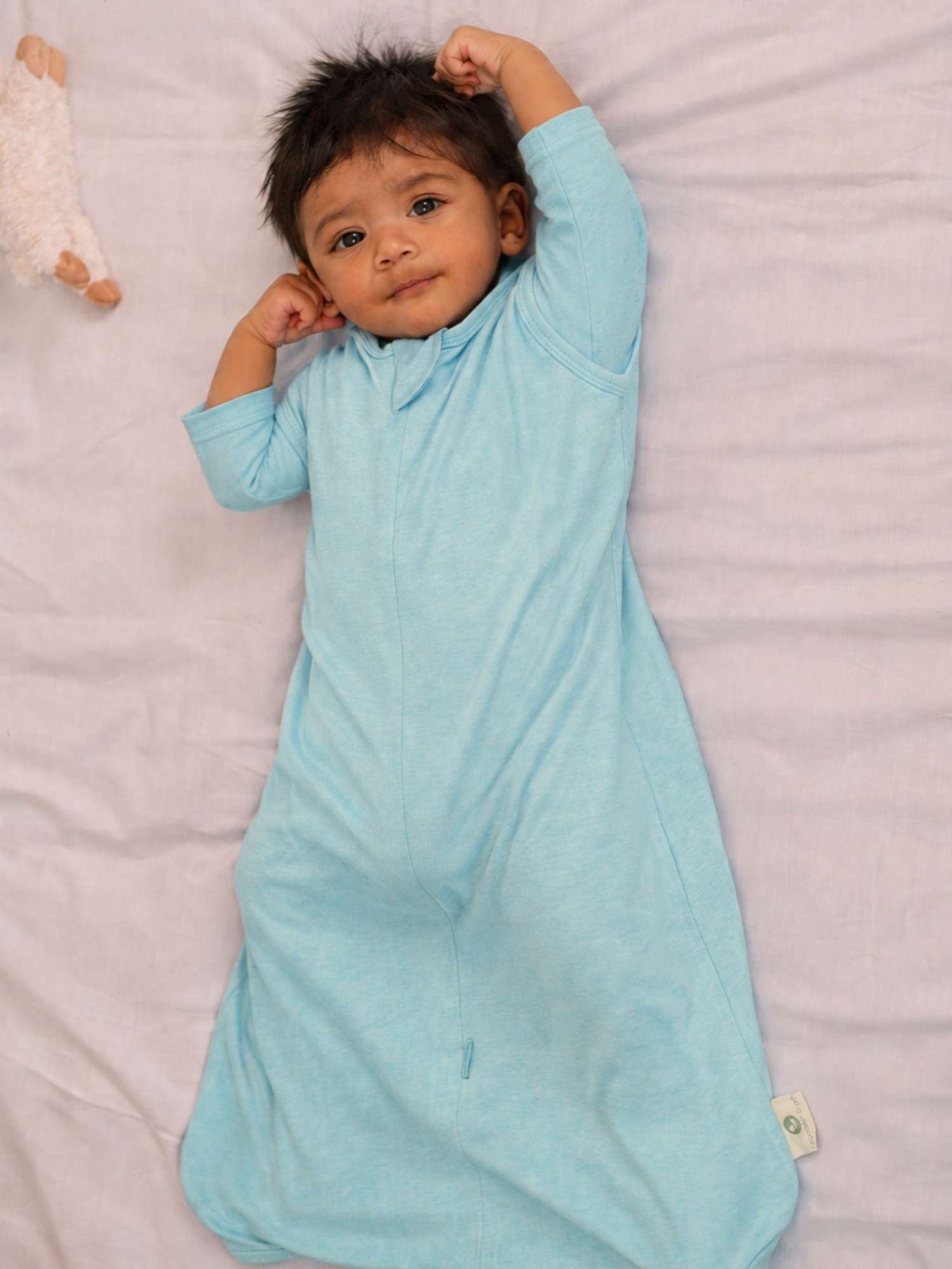 bamboo sleeping bag with foot opening