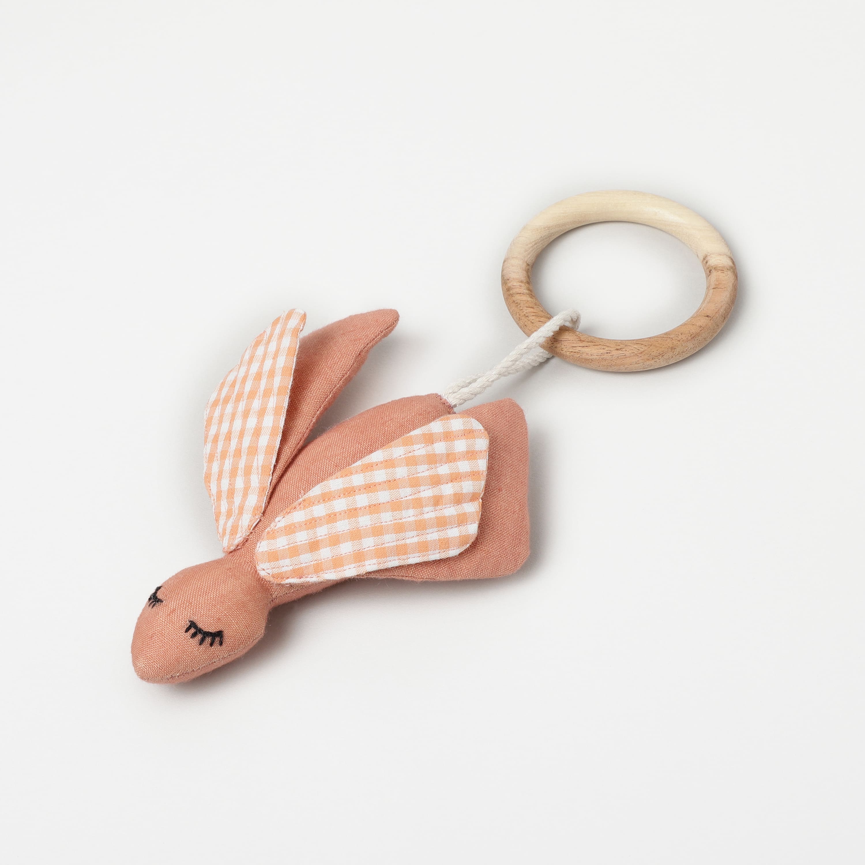 Cotton soft toy + teether