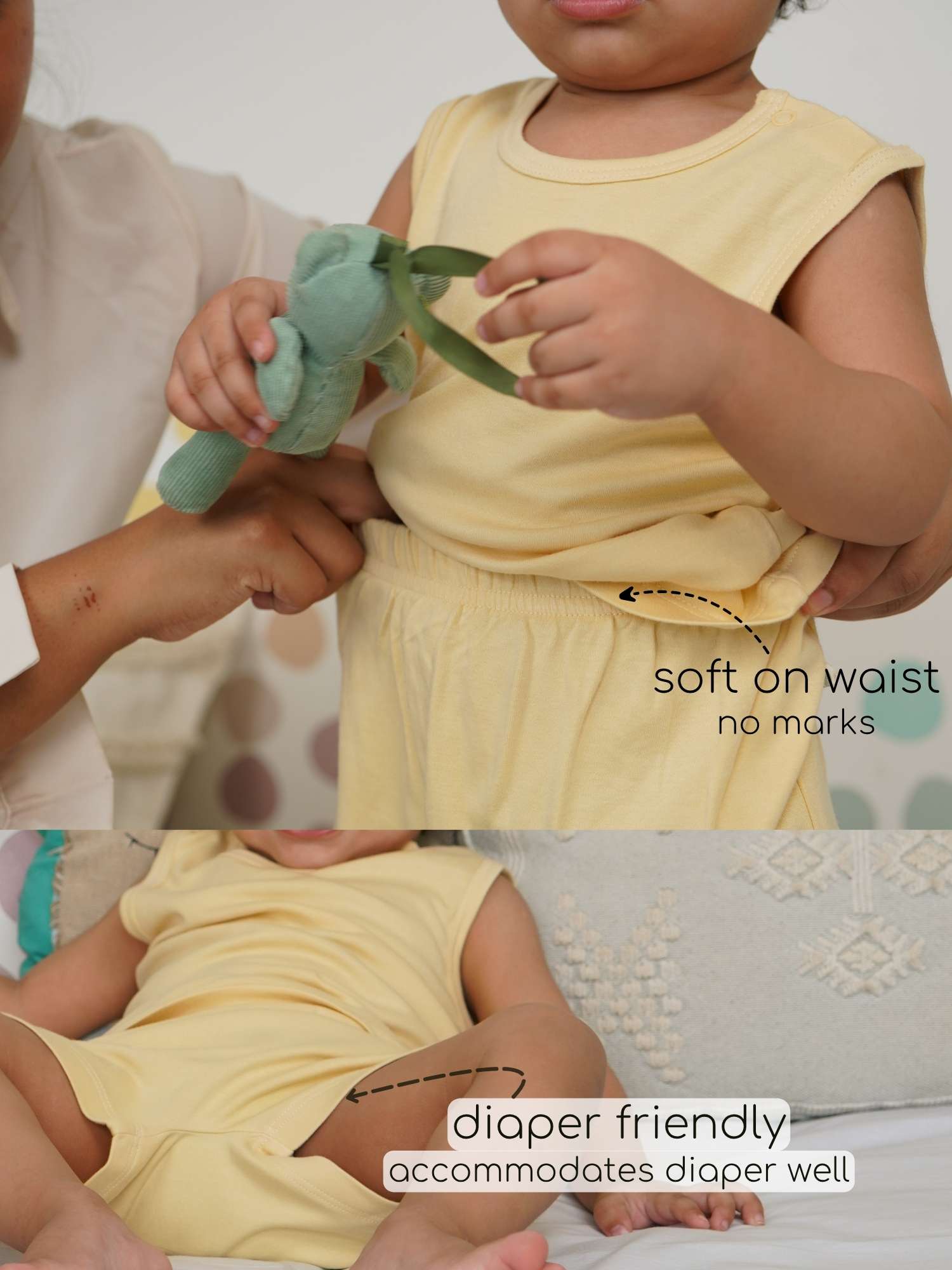 bamboo knit shorts pack of 3