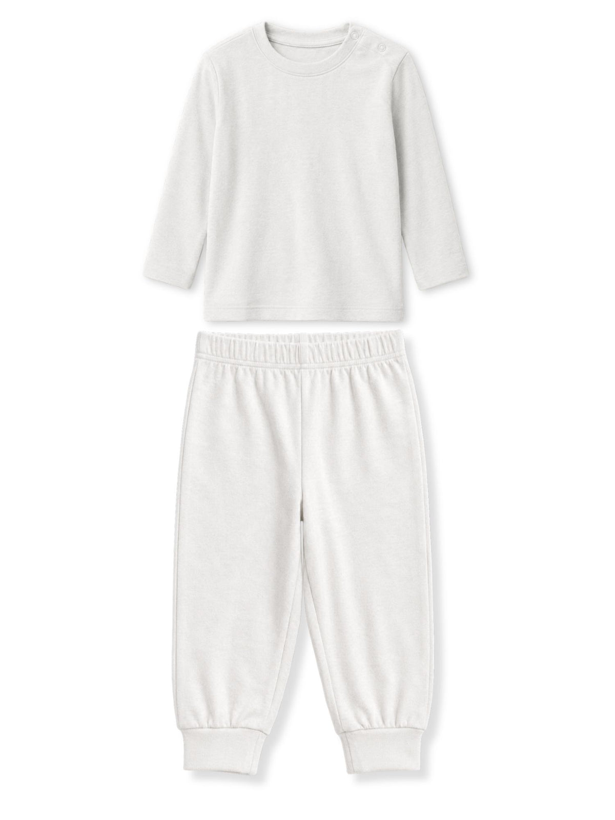 bamboo knit long sleeve top & bottom set | 3 pairs