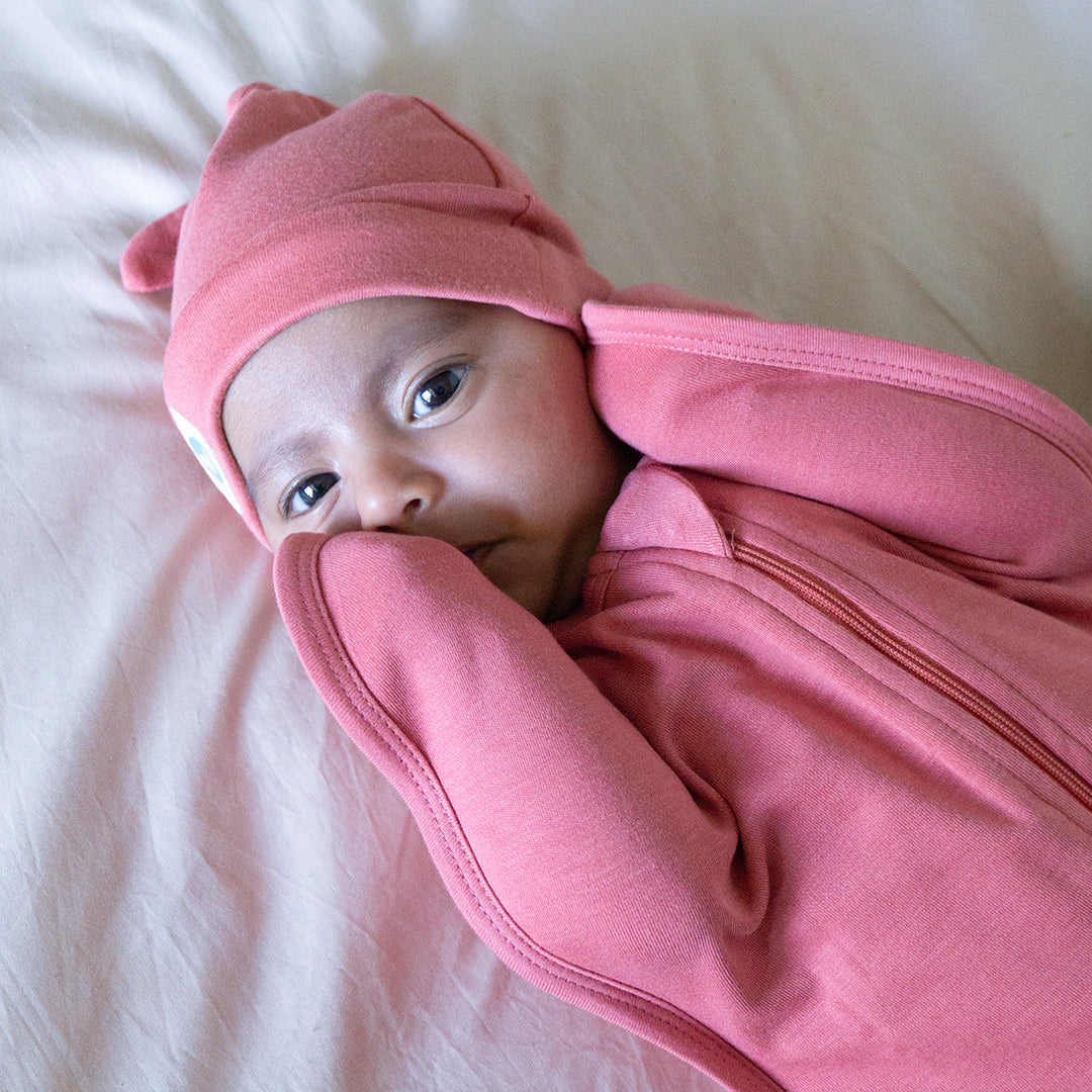 newborn baby bamboo cap mitten booties set