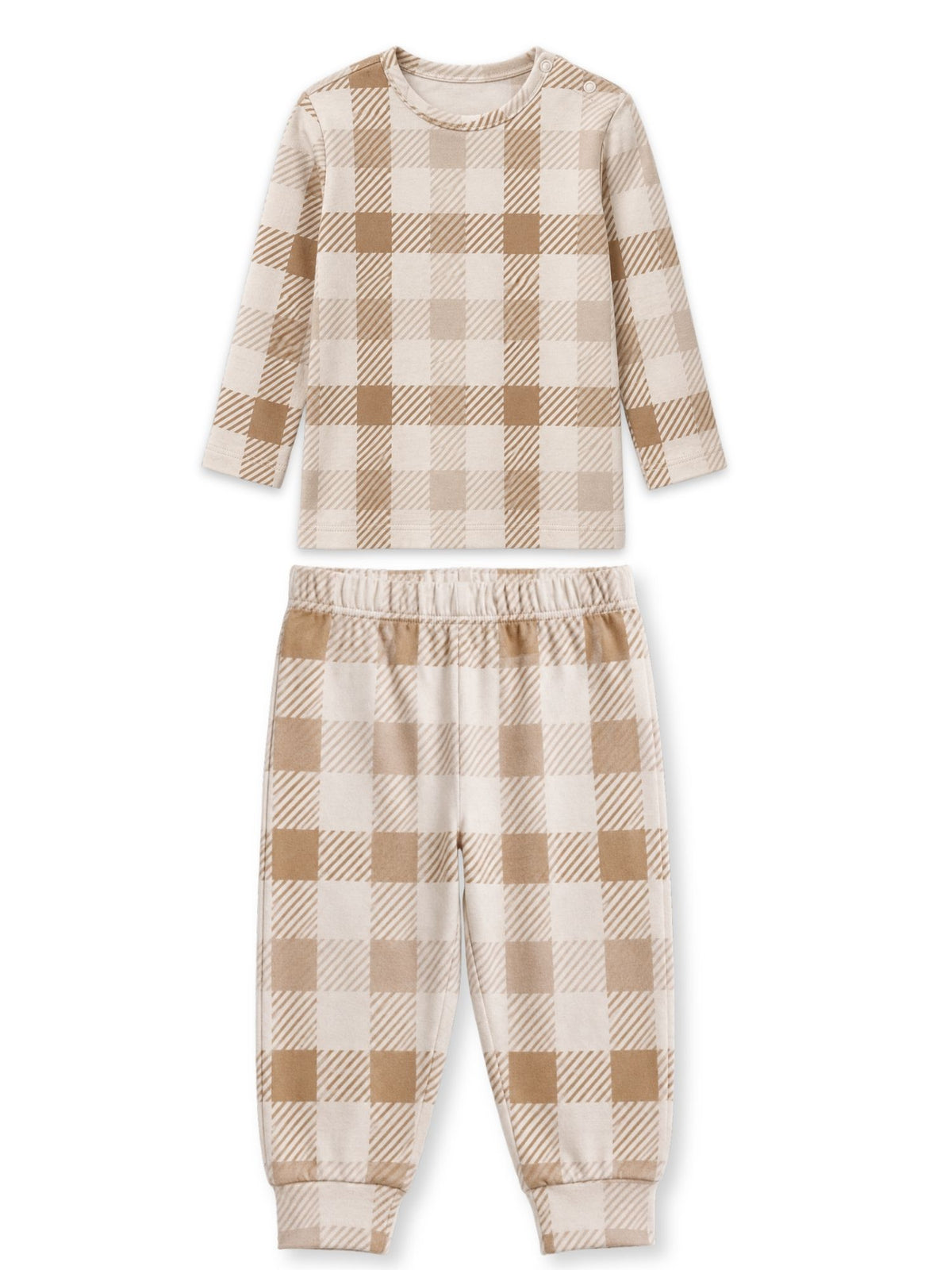 bamboo knit long sleeve top & bottom set | 3 pairs