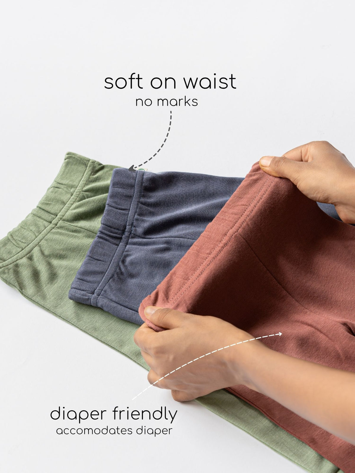 bamboo knit short sleeve top & bottom set | 3 pairs