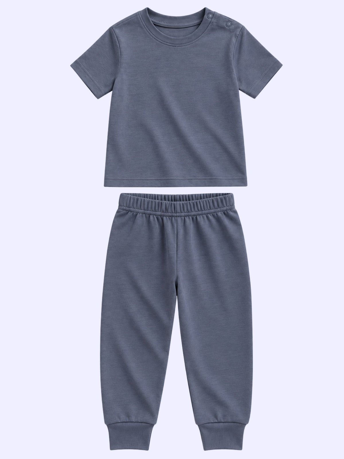 bamboo knit short sleeve top & bottom set | 3 pairs