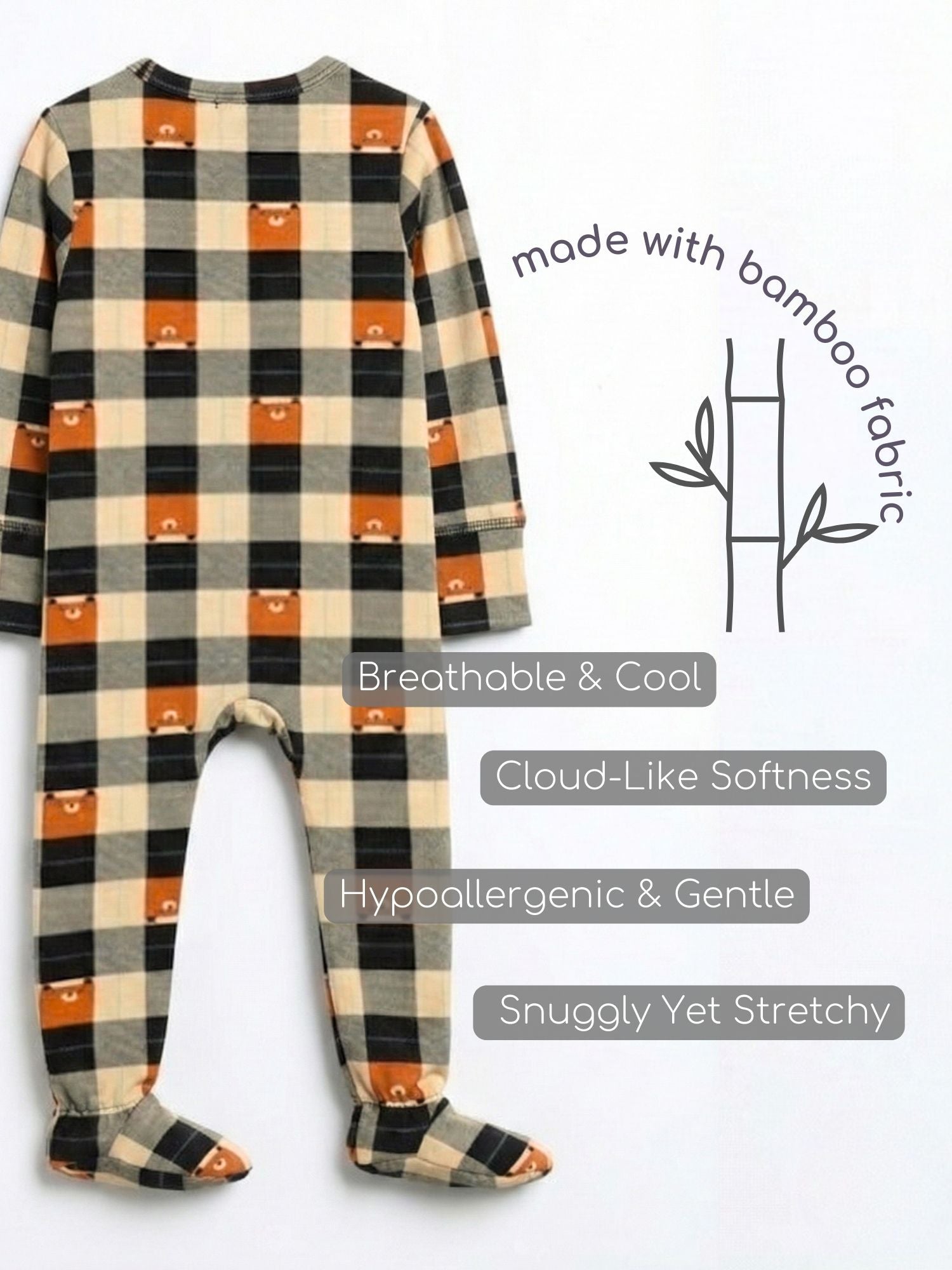 Bamboo Footed Sleepsuit