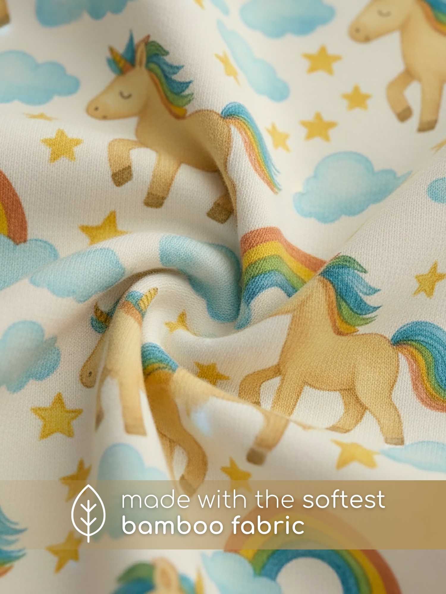 bamboo hands up swaddle pod for baby - prints