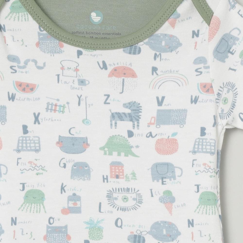 Printed & Plain Bamboo Baby T-Shirt