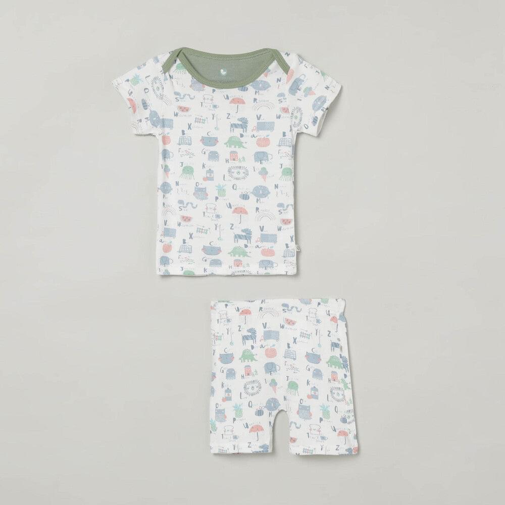 bamboo t-shirt & shorts set