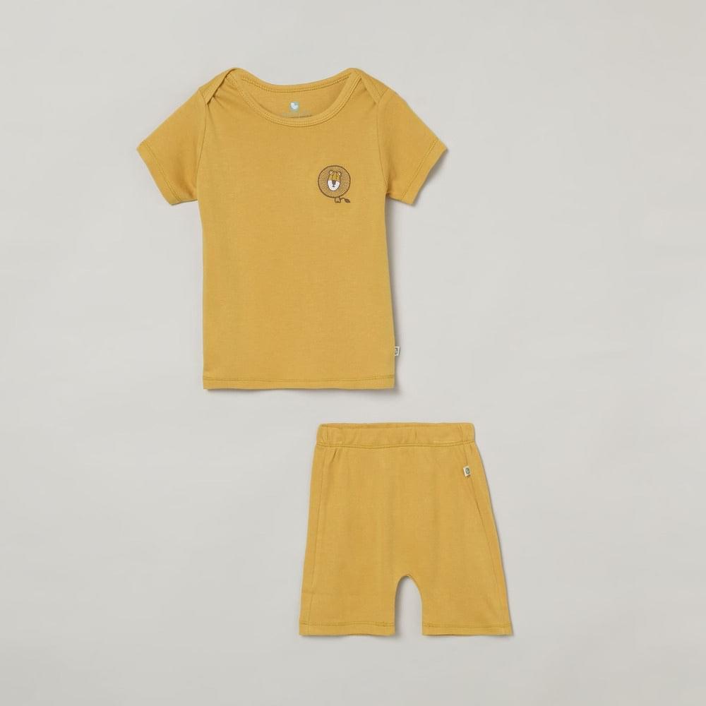 bamboo t-shirt & shorts set