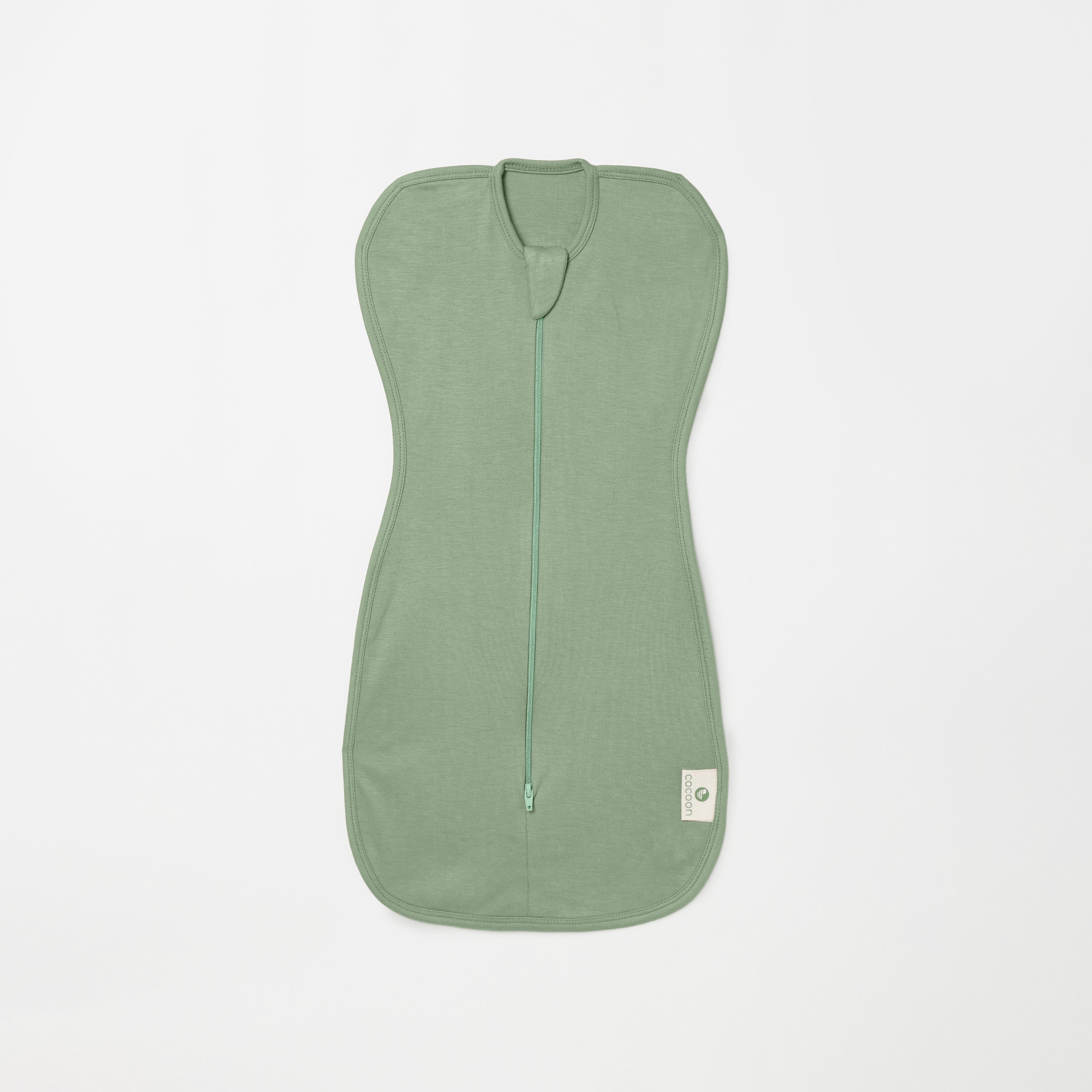 bamboo hands up swaddle pod for baby - solid colours