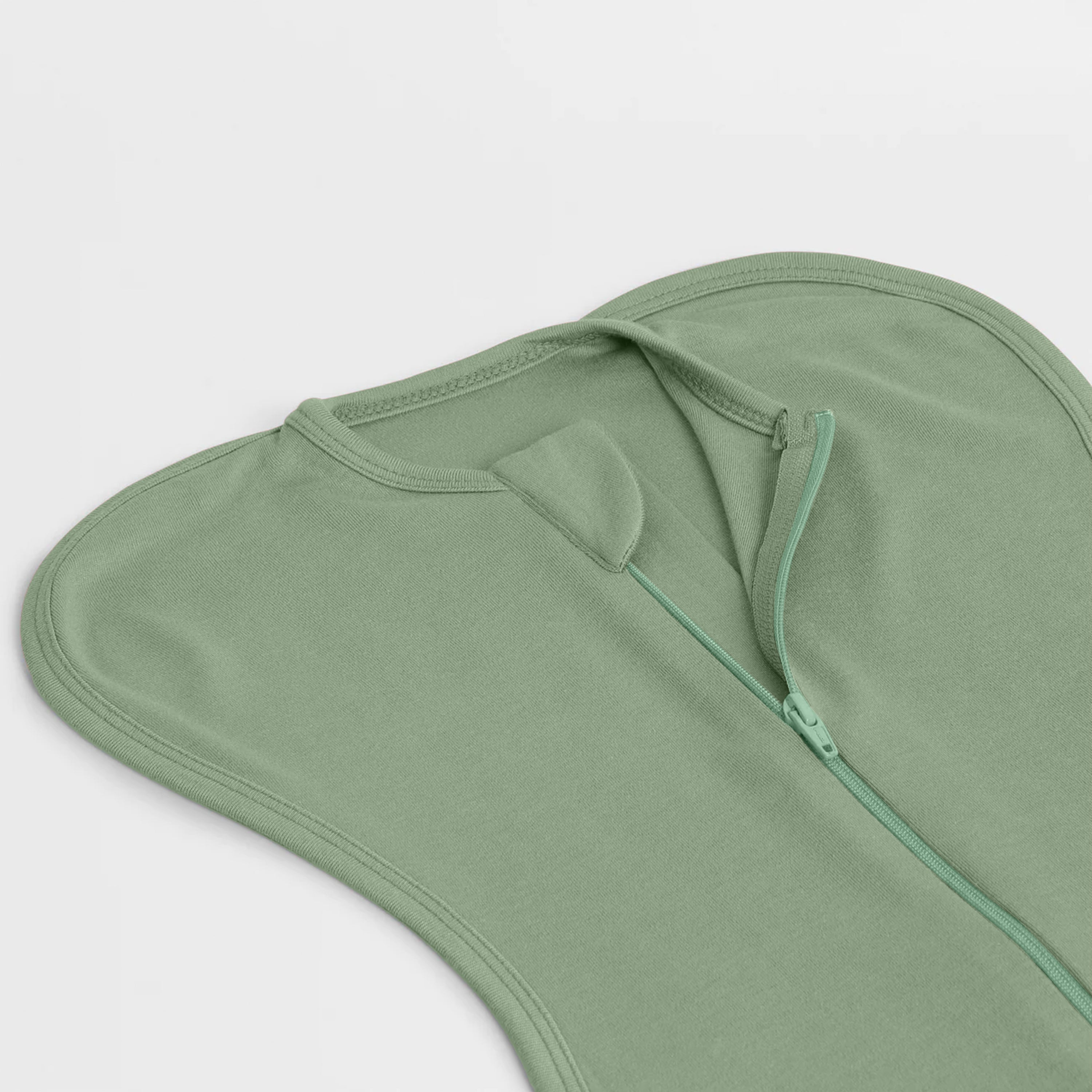 bamboo hands up swaddle pod for baby - solid colours