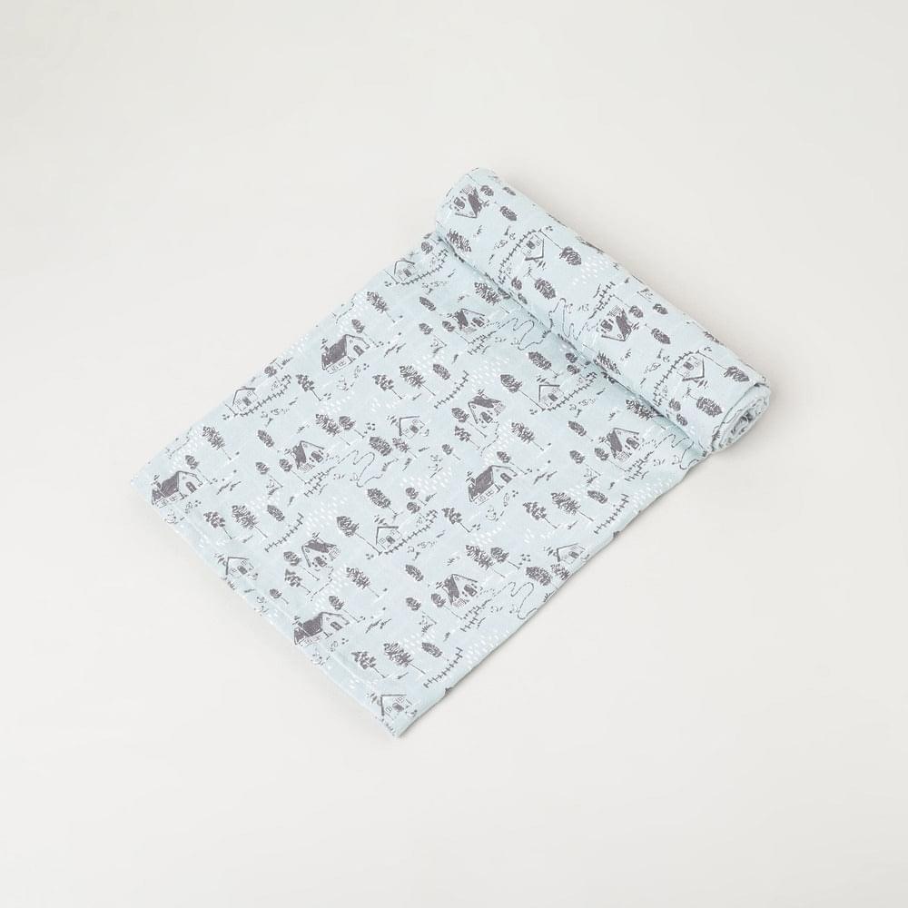 bamboo muslin baby swaddle/towel