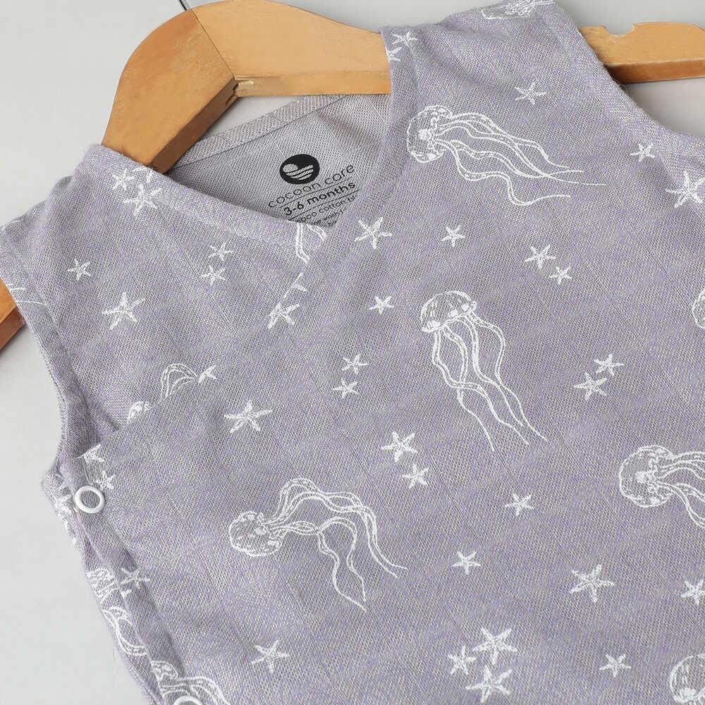 bamboo muslin kimono vest