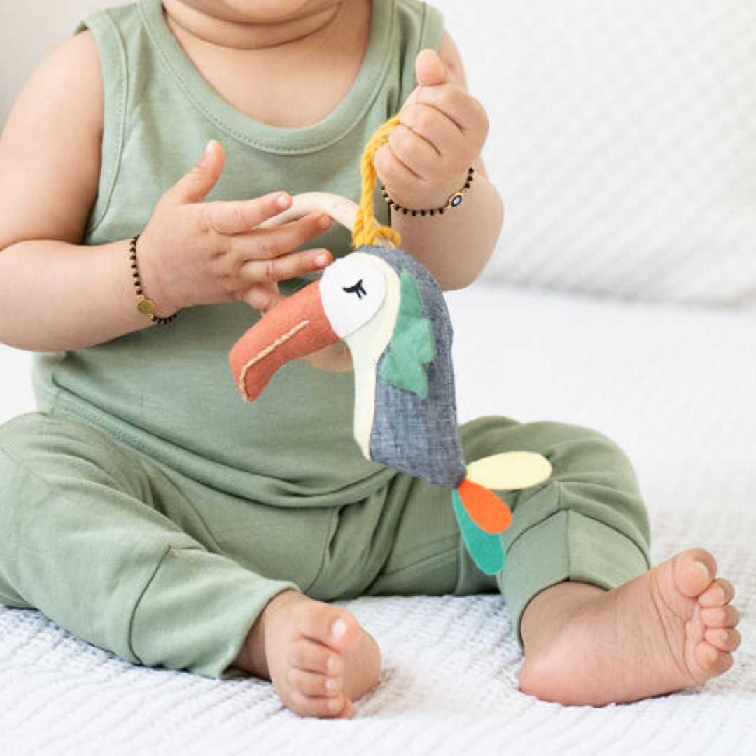 cotton soft toy + teether