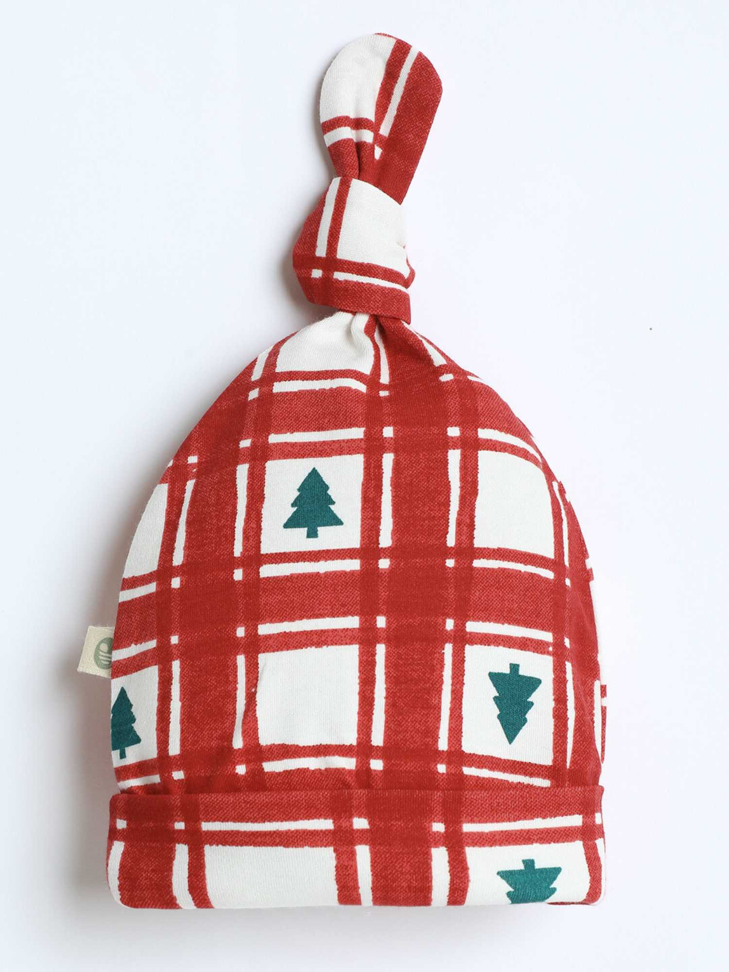 newborn baby bamboo cap mittens socks combo - christmas collection