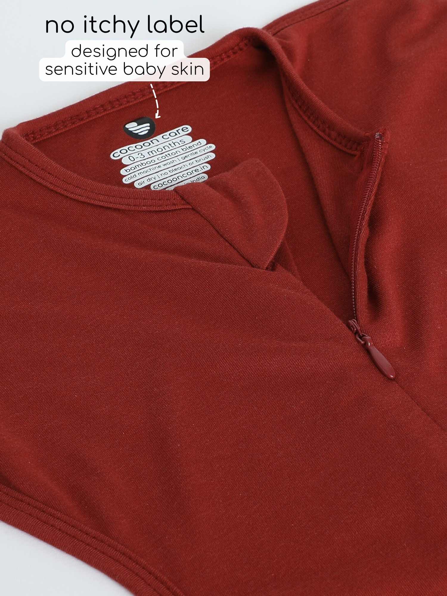 bamboo hands up swaddle pod for baby - christmas collection