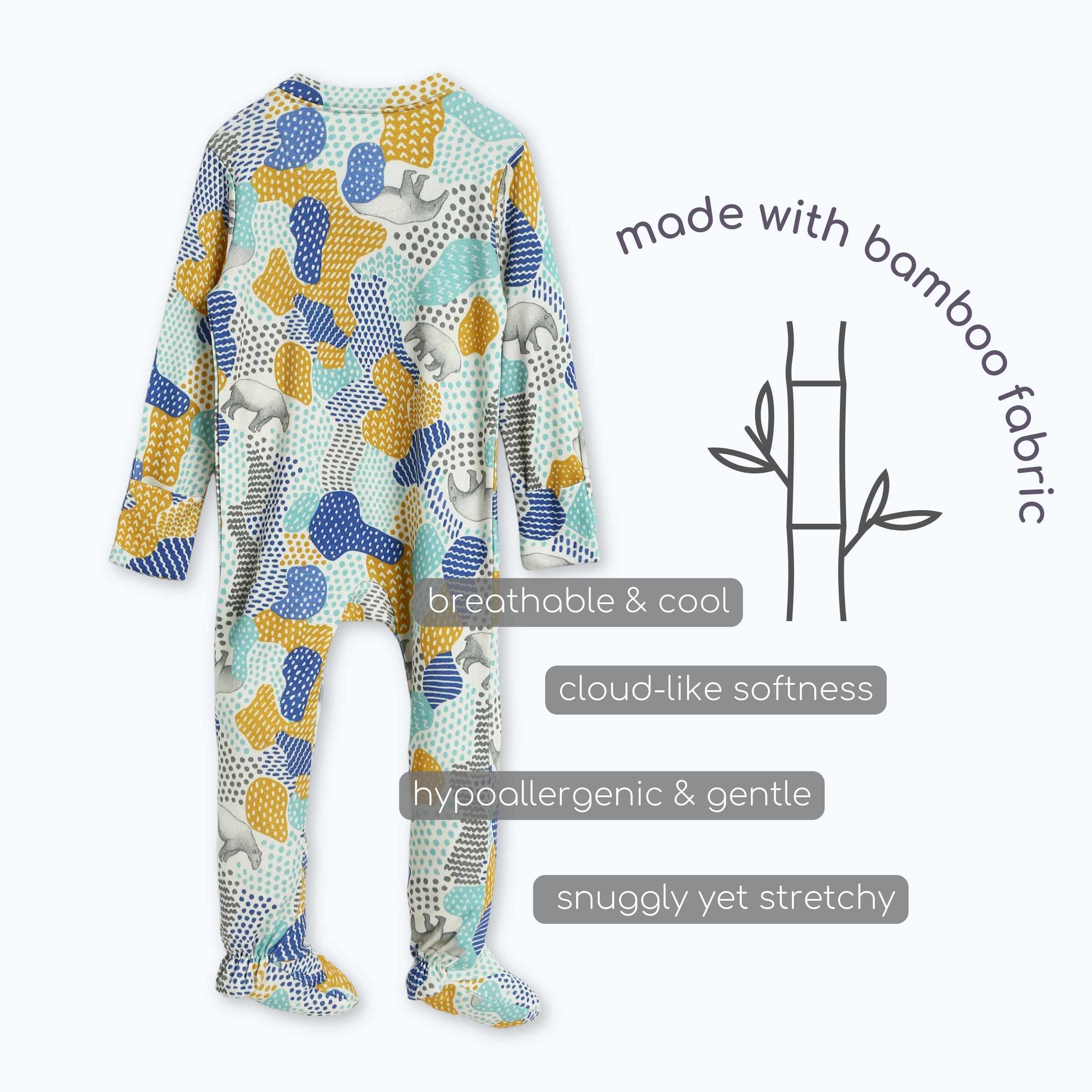 Bamboo Footed Sleepsuit