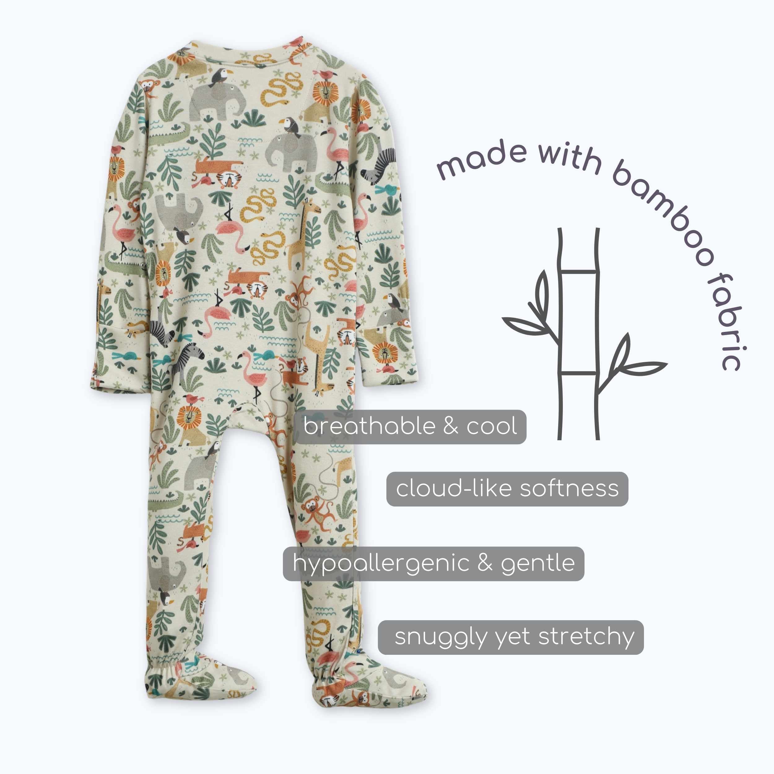 Bamboo Footed Sleepsuit