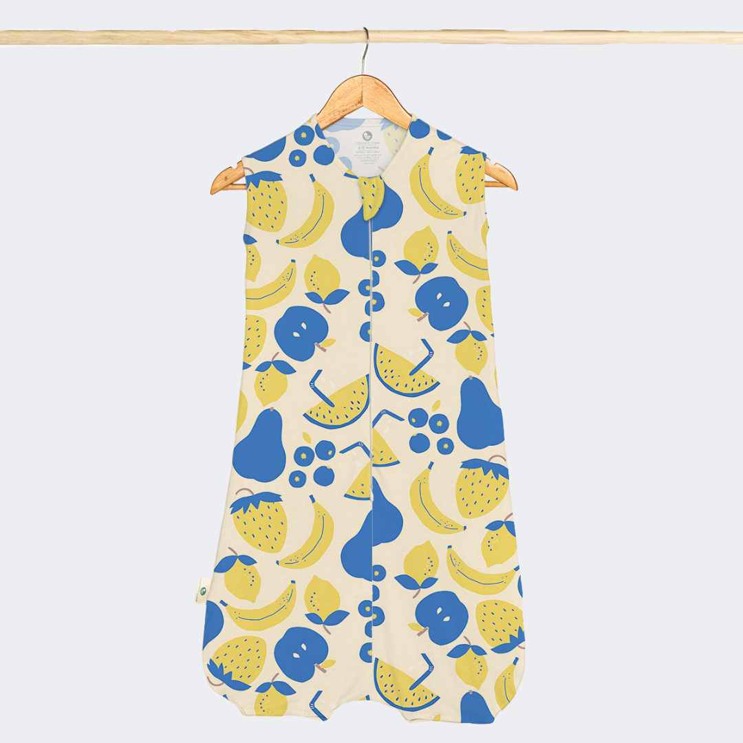 bamboo sleeping bag with foot opening - prints