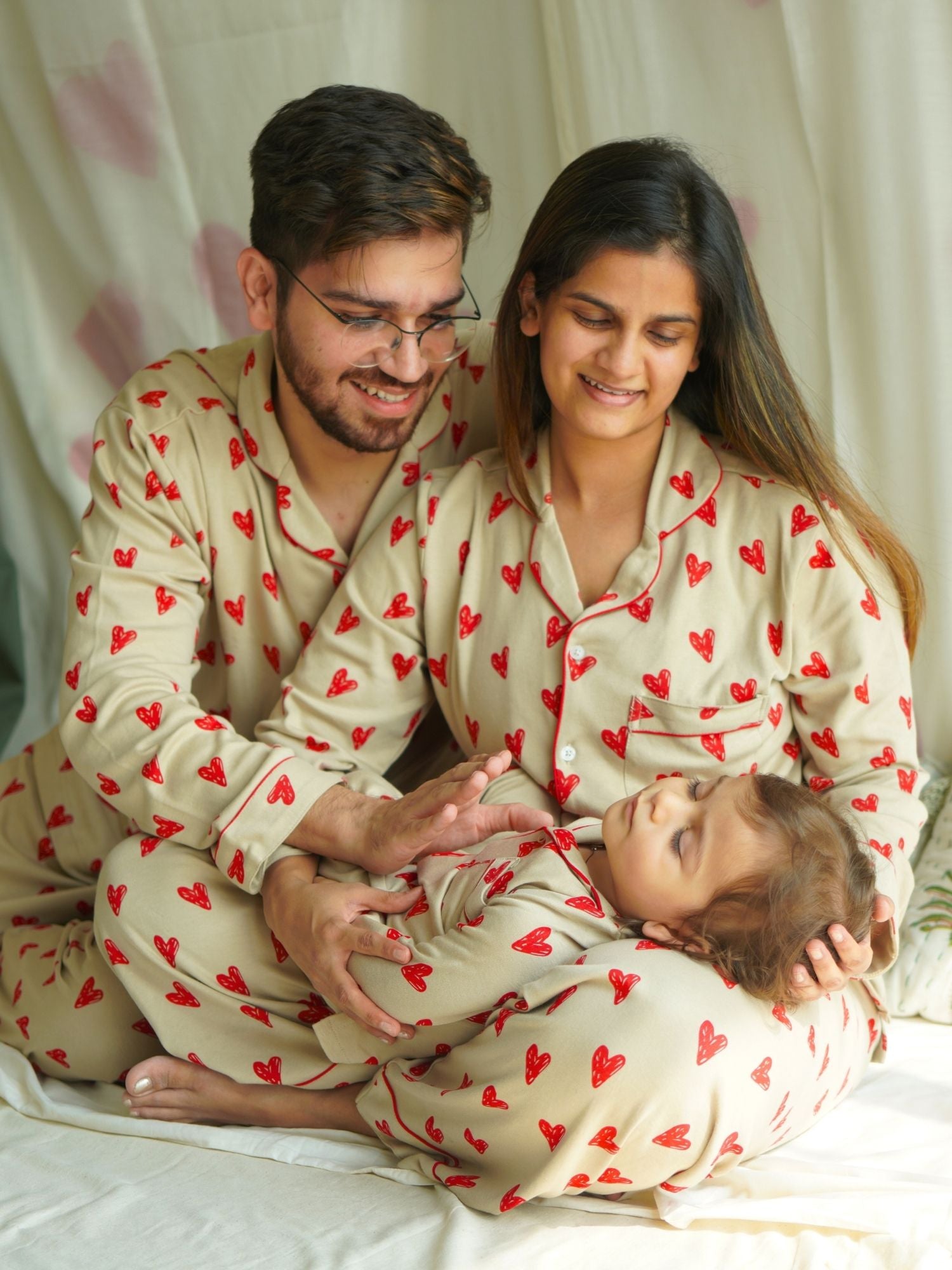 bamboo Women's Nightsuit in Heart & Soul