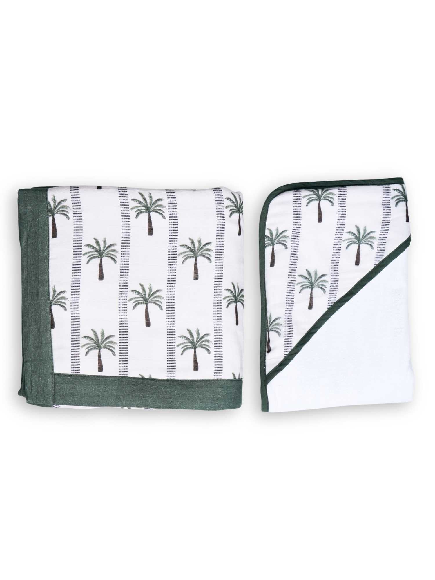 bamboo blanket & hooded towel set