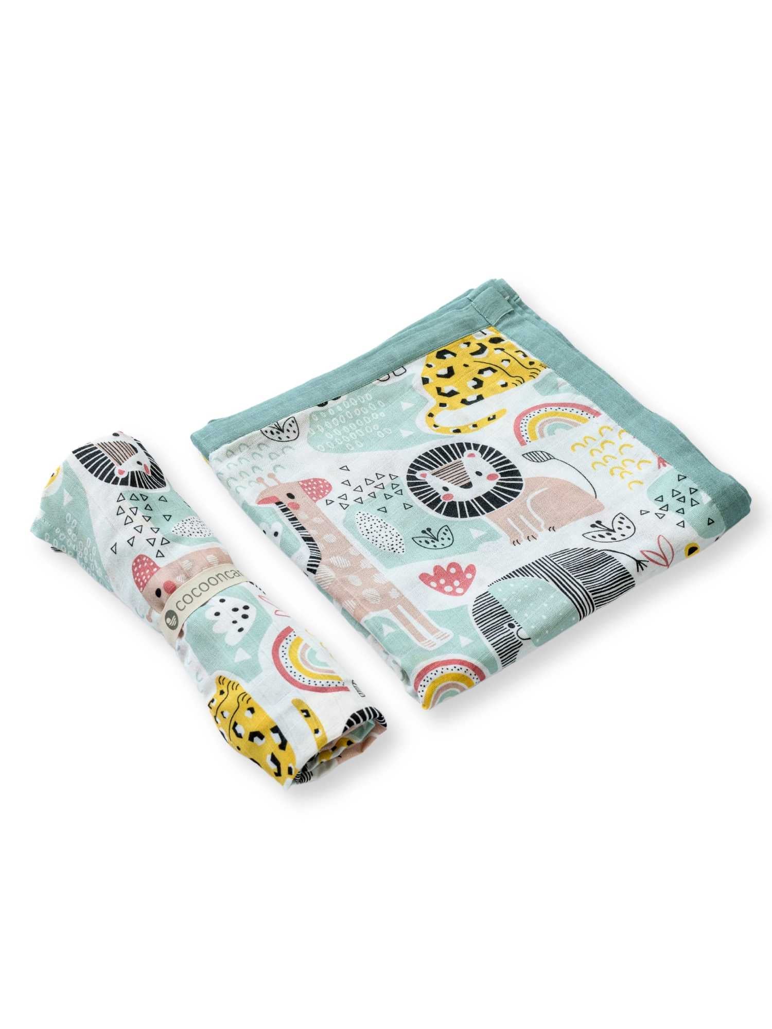 bamboo blanket & swaddle set