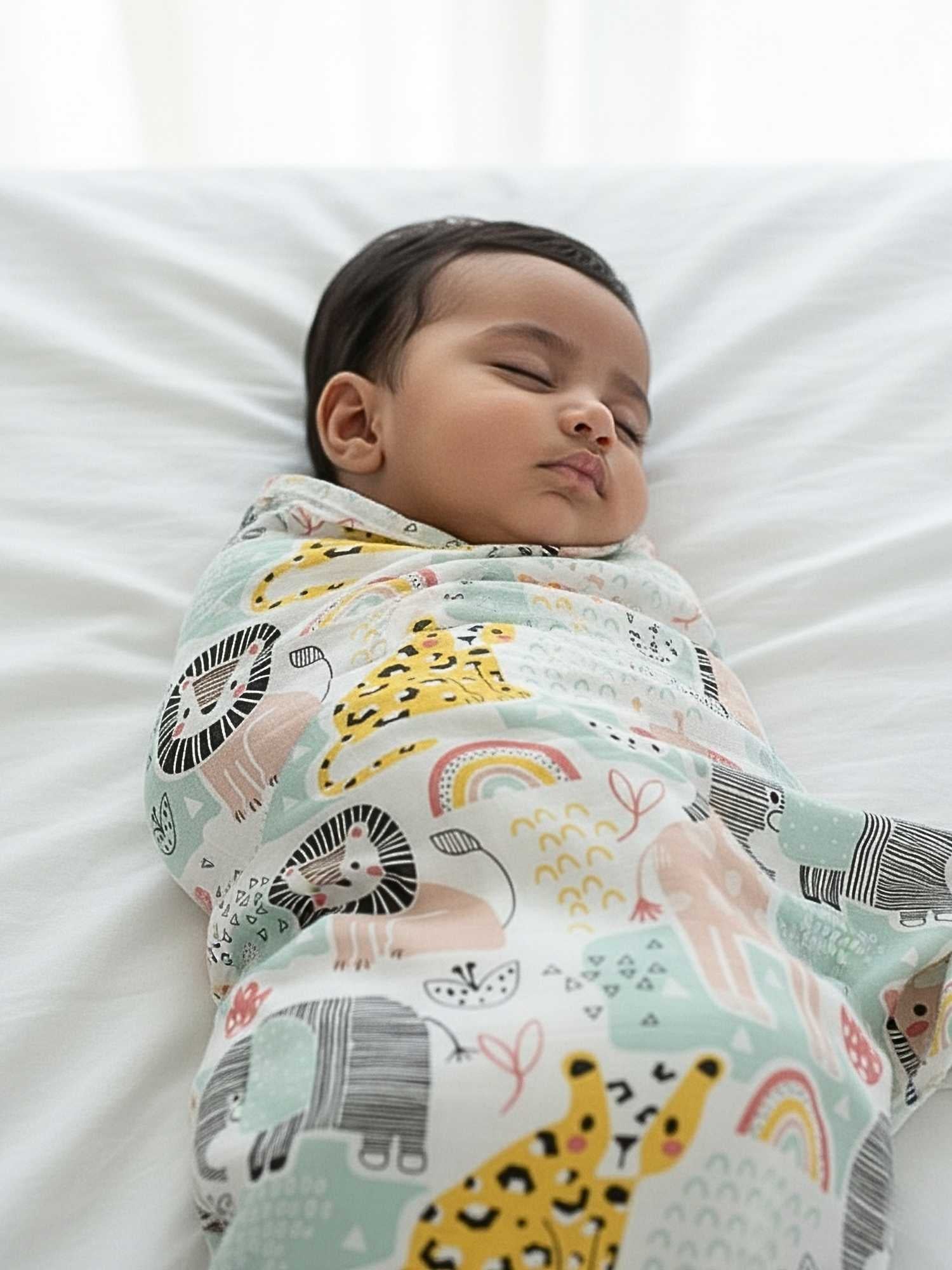 bamboo blanket & swaddle set