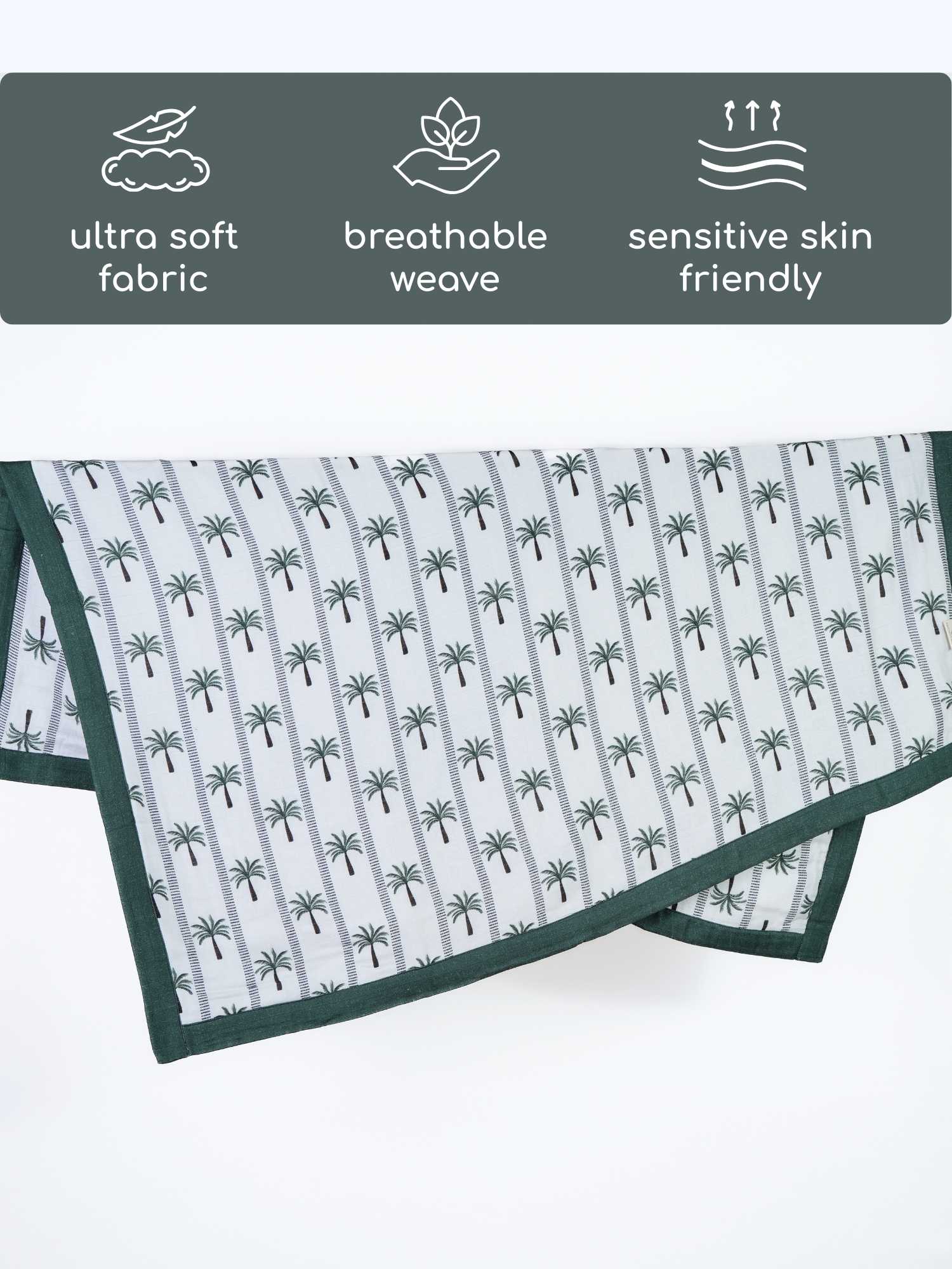 bamboo blanket & swaddle set