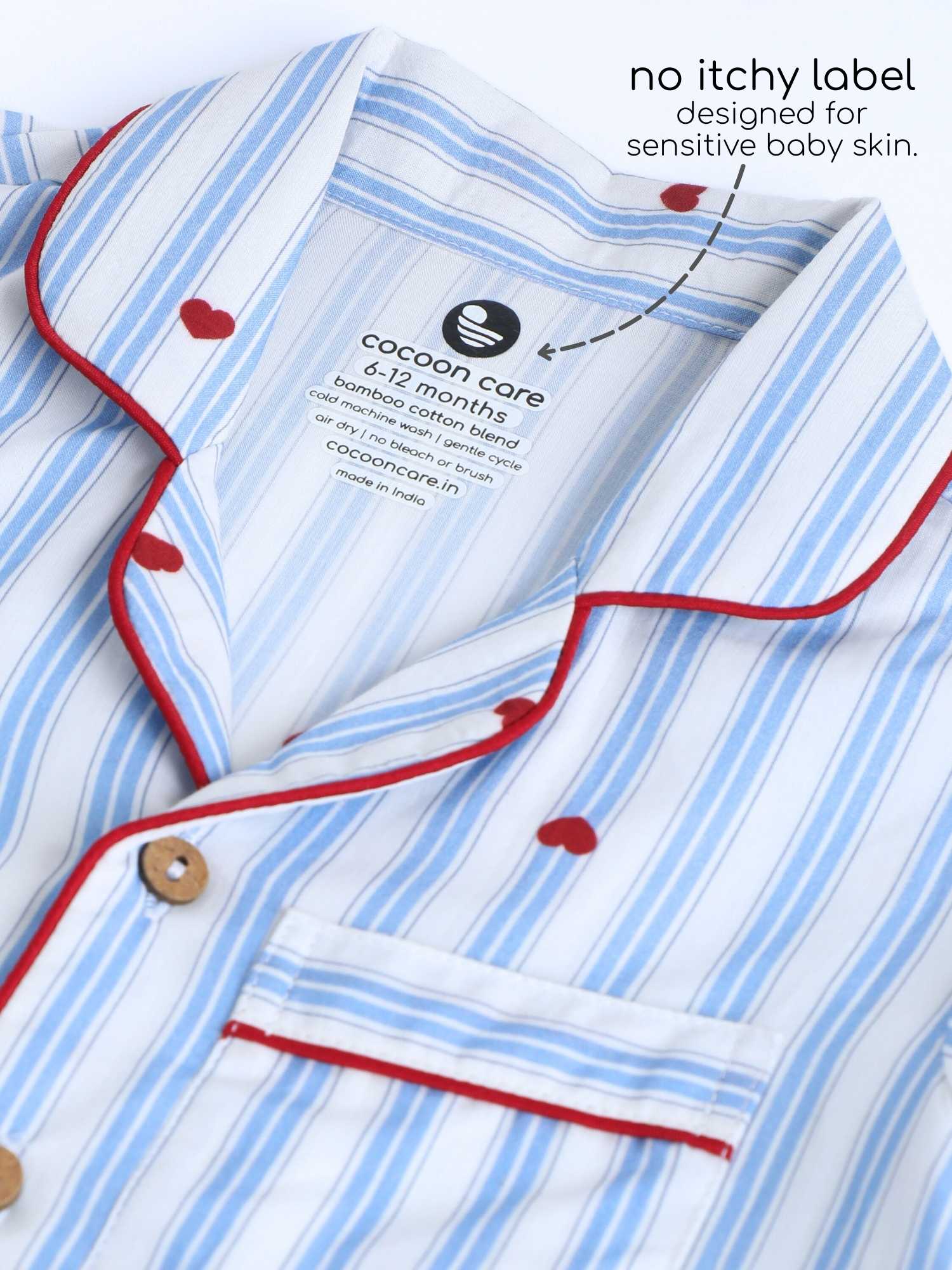 bamboo cambric nightsuit set