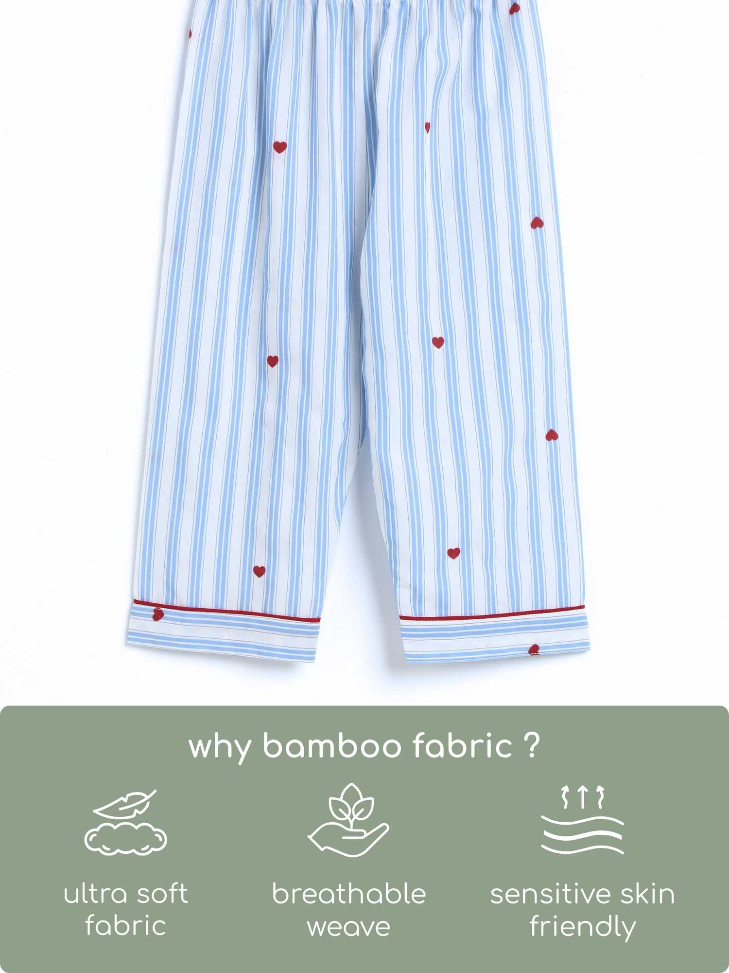 bamboo cambric nightsuit set