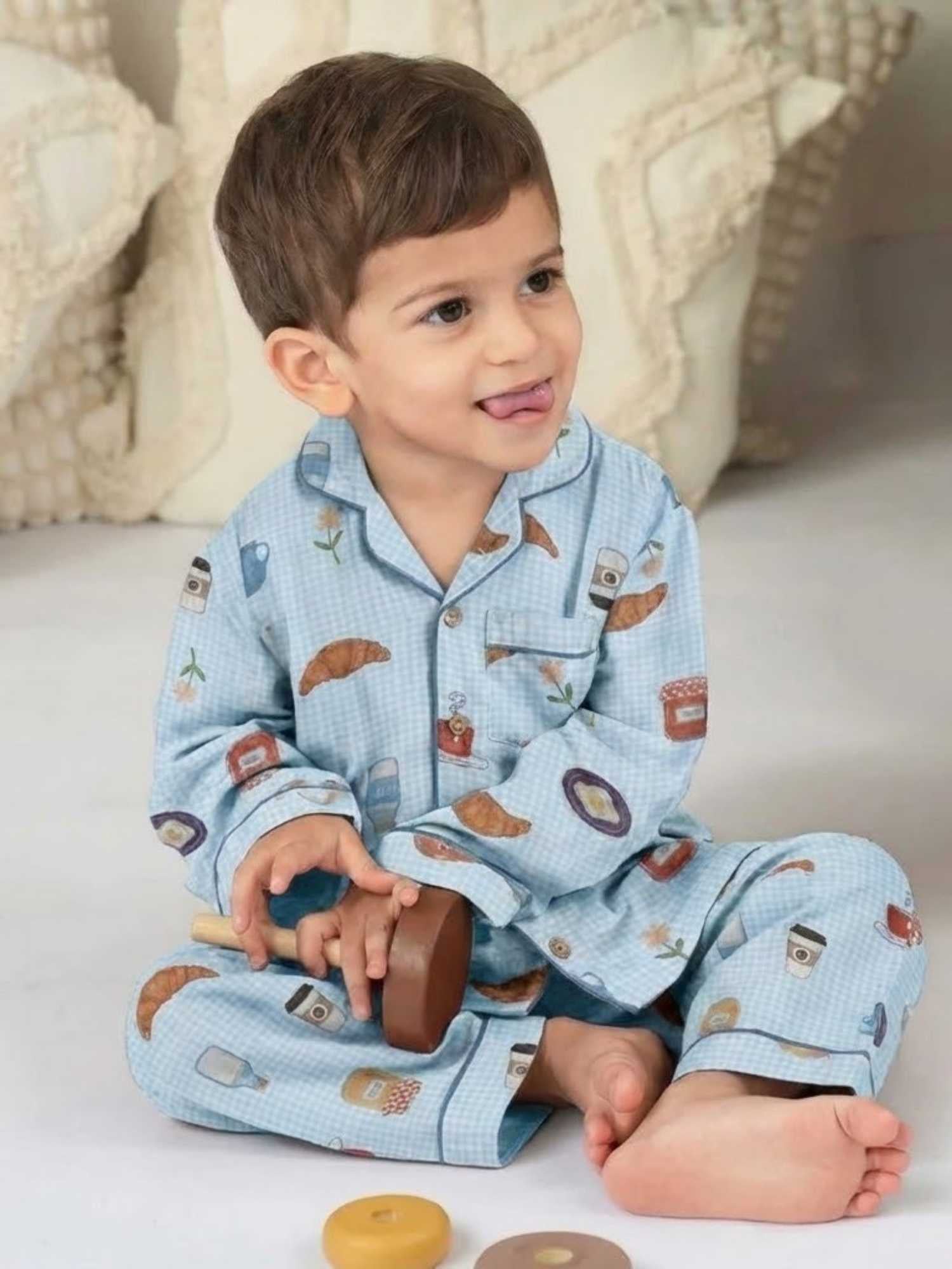 bamboo cambric nightsuit set