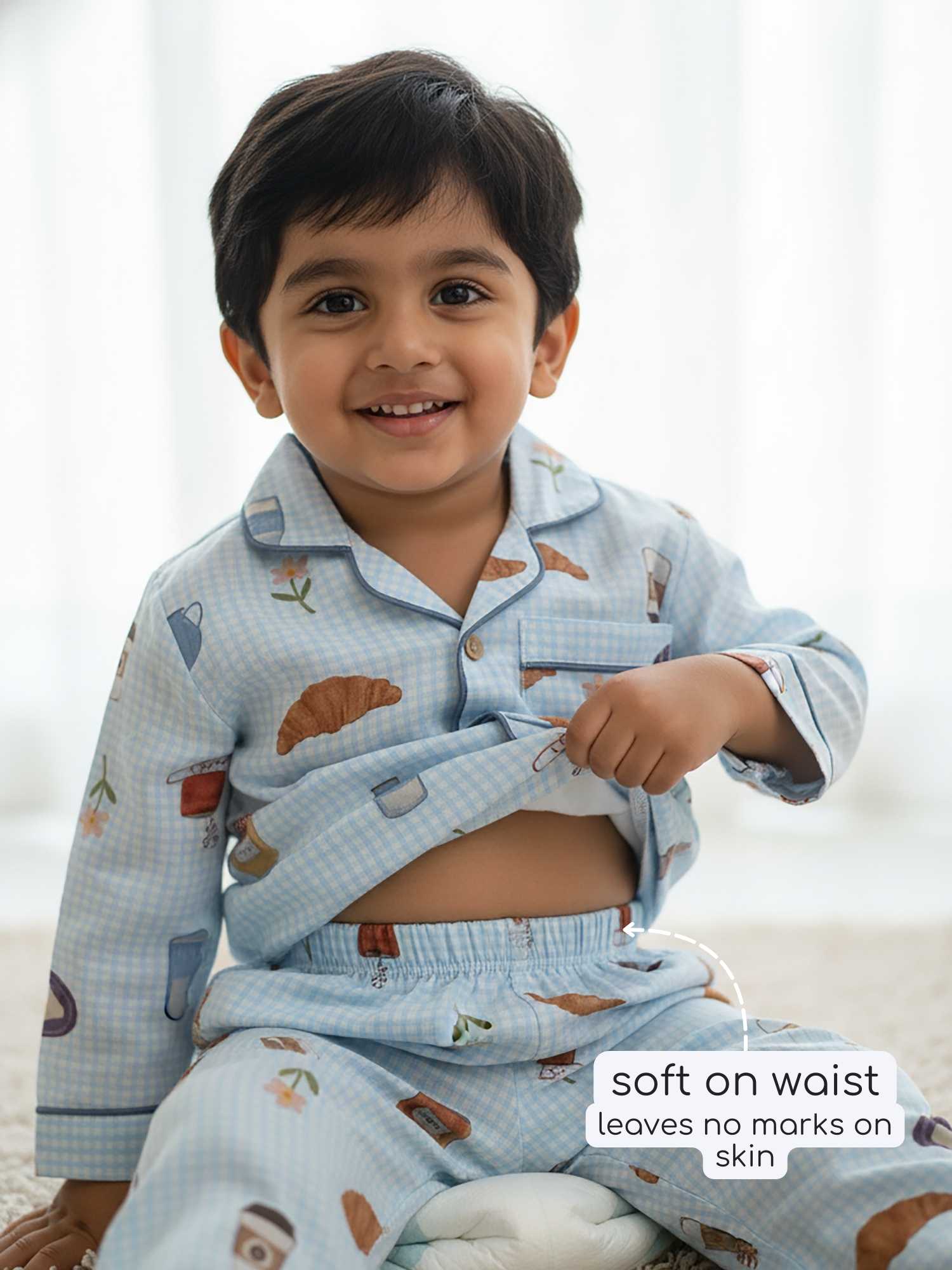 bamboo cambric nightsuit set