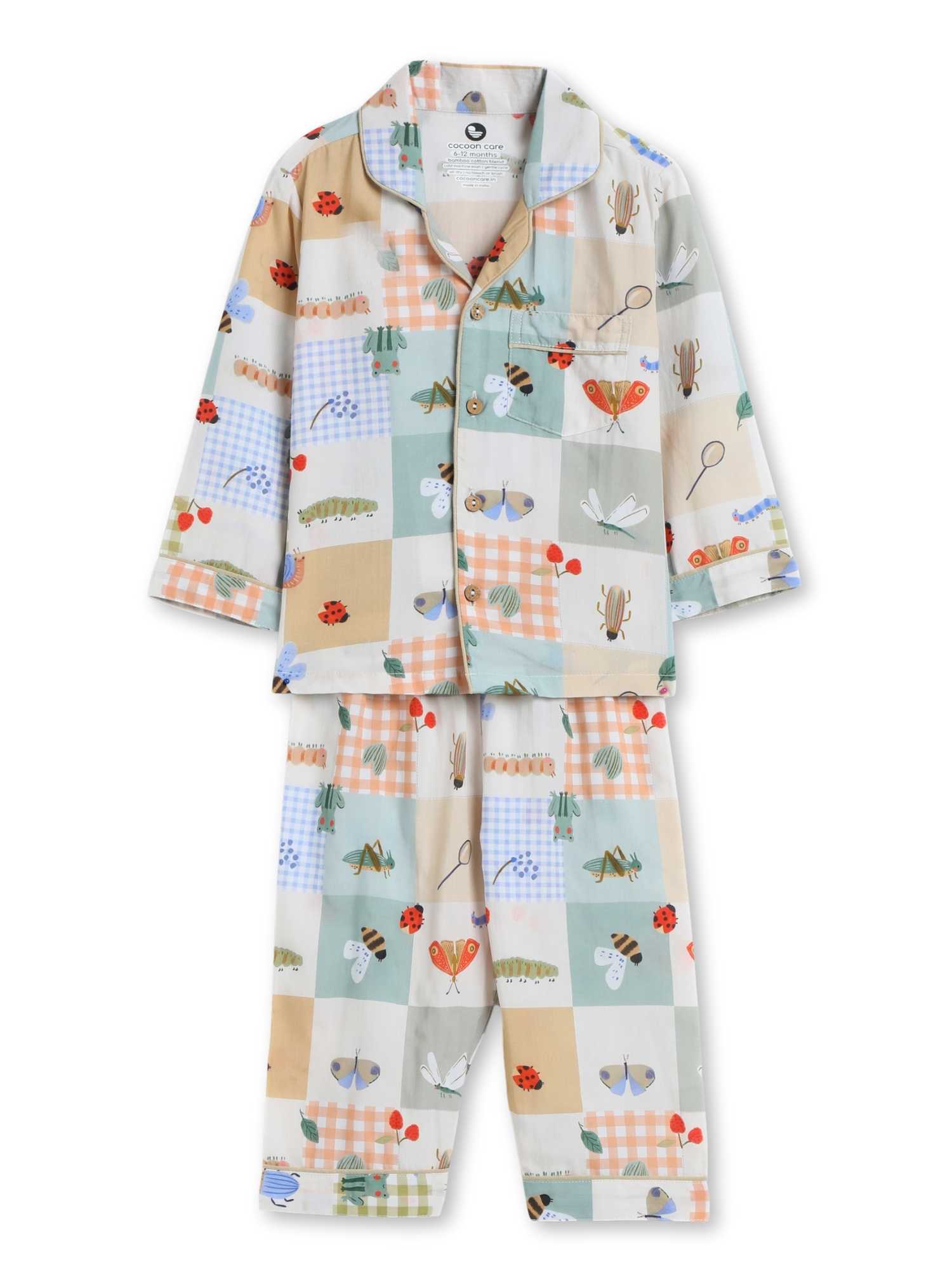 bamboo cambric nightsuit set
