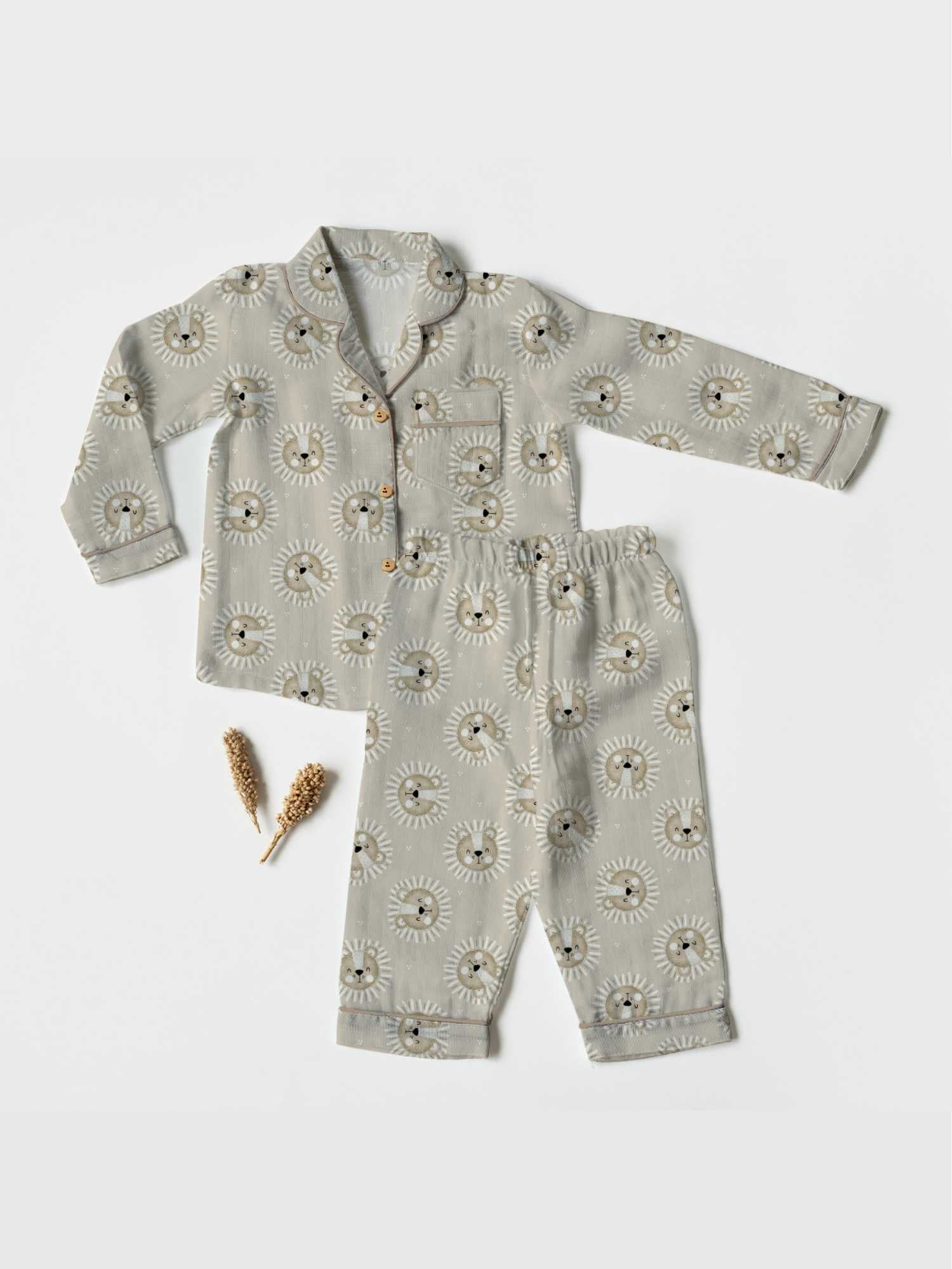 bamboo cambric nightsuit set