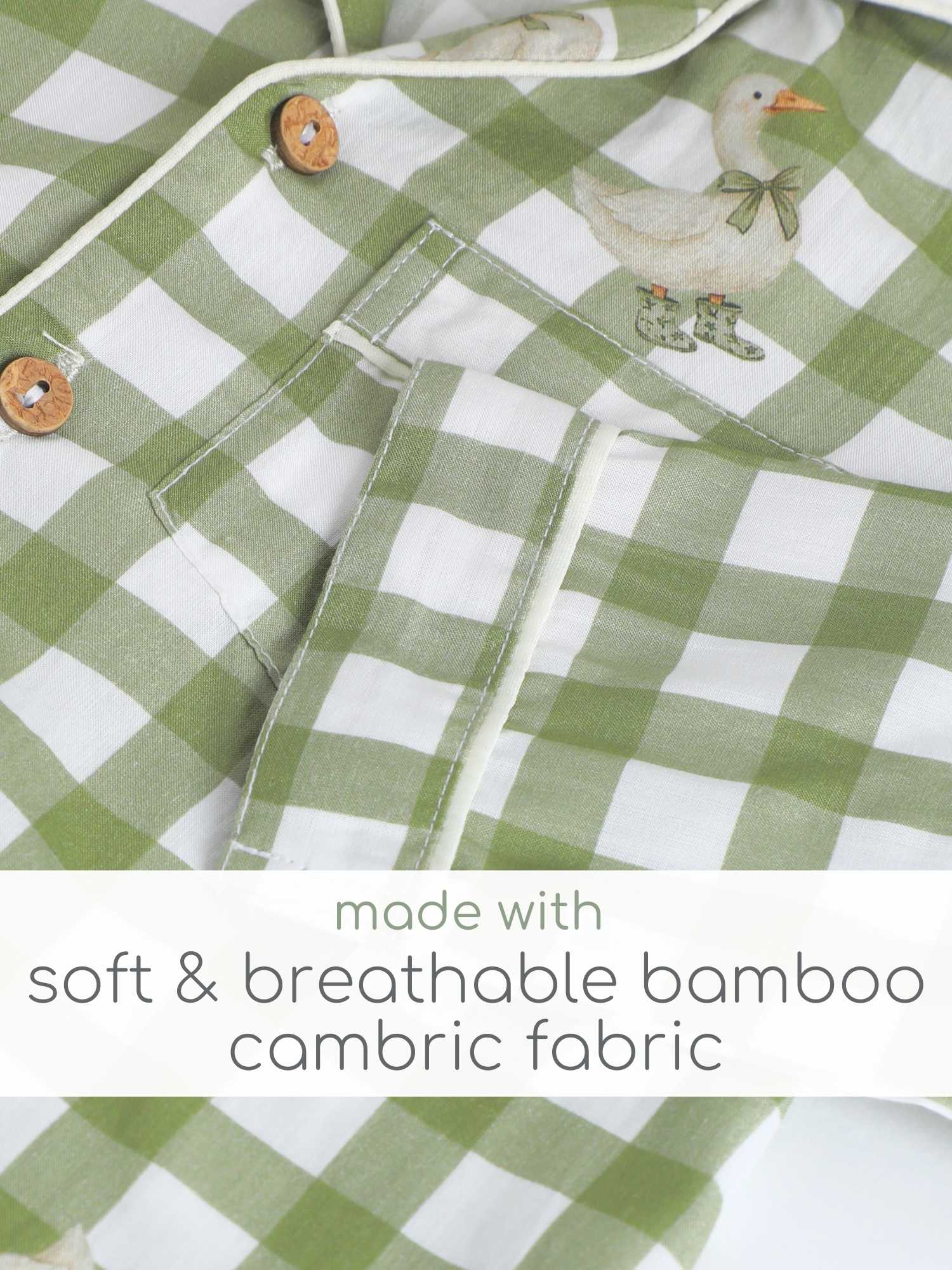 bamboo cambric nightsuit set