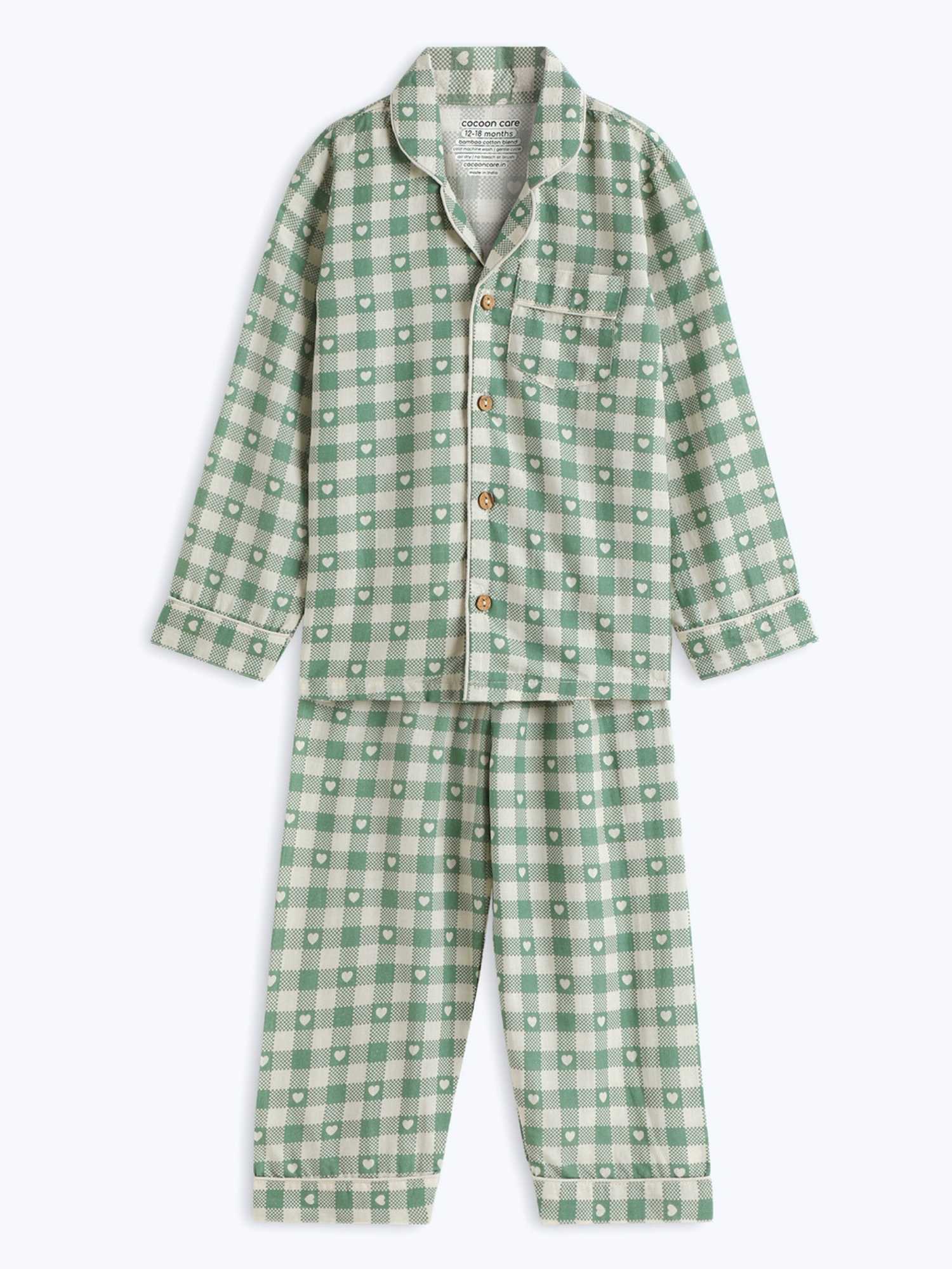 bamboo cambric nightsuit set