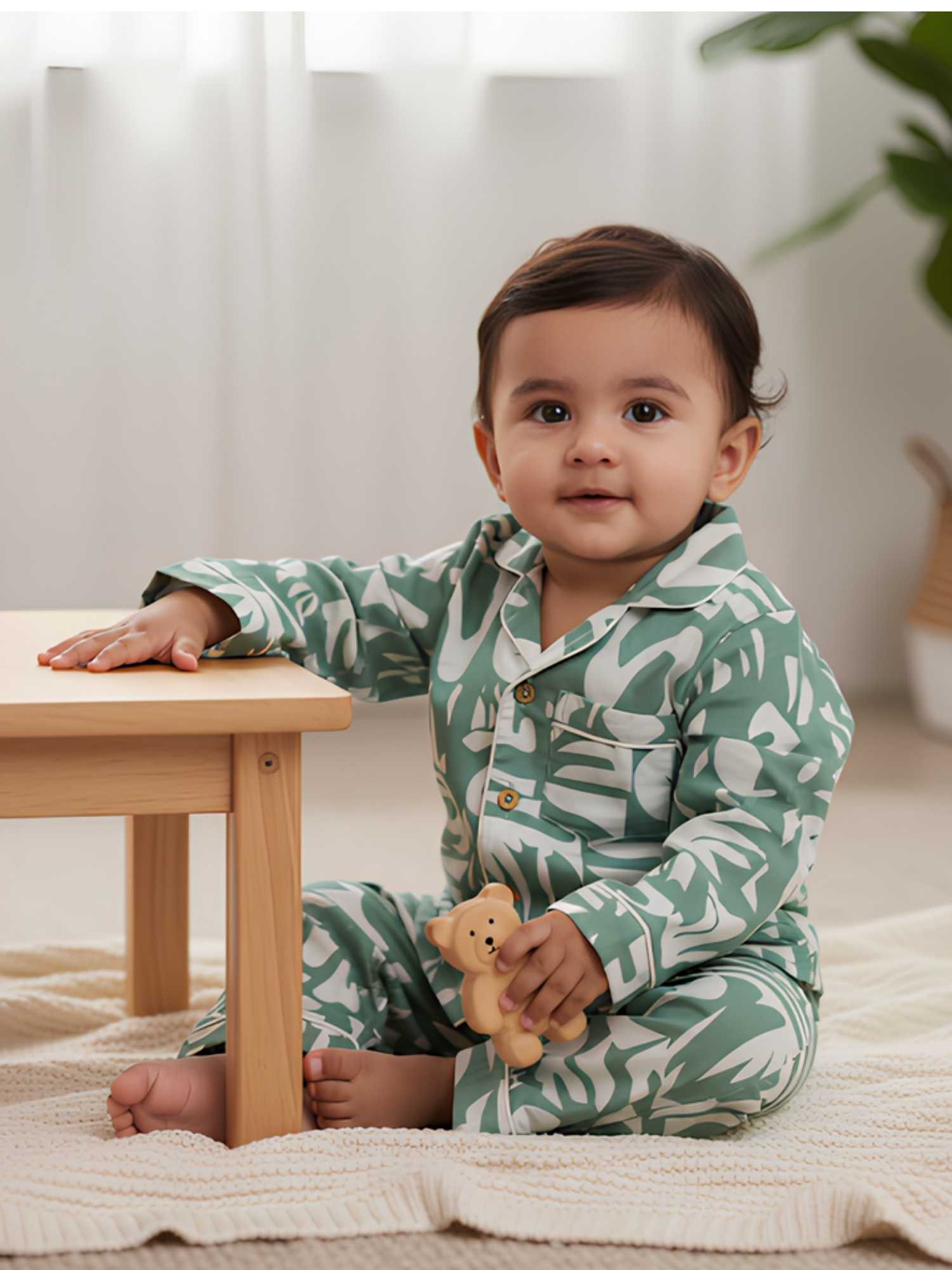 bamboo cambric nightsuit set