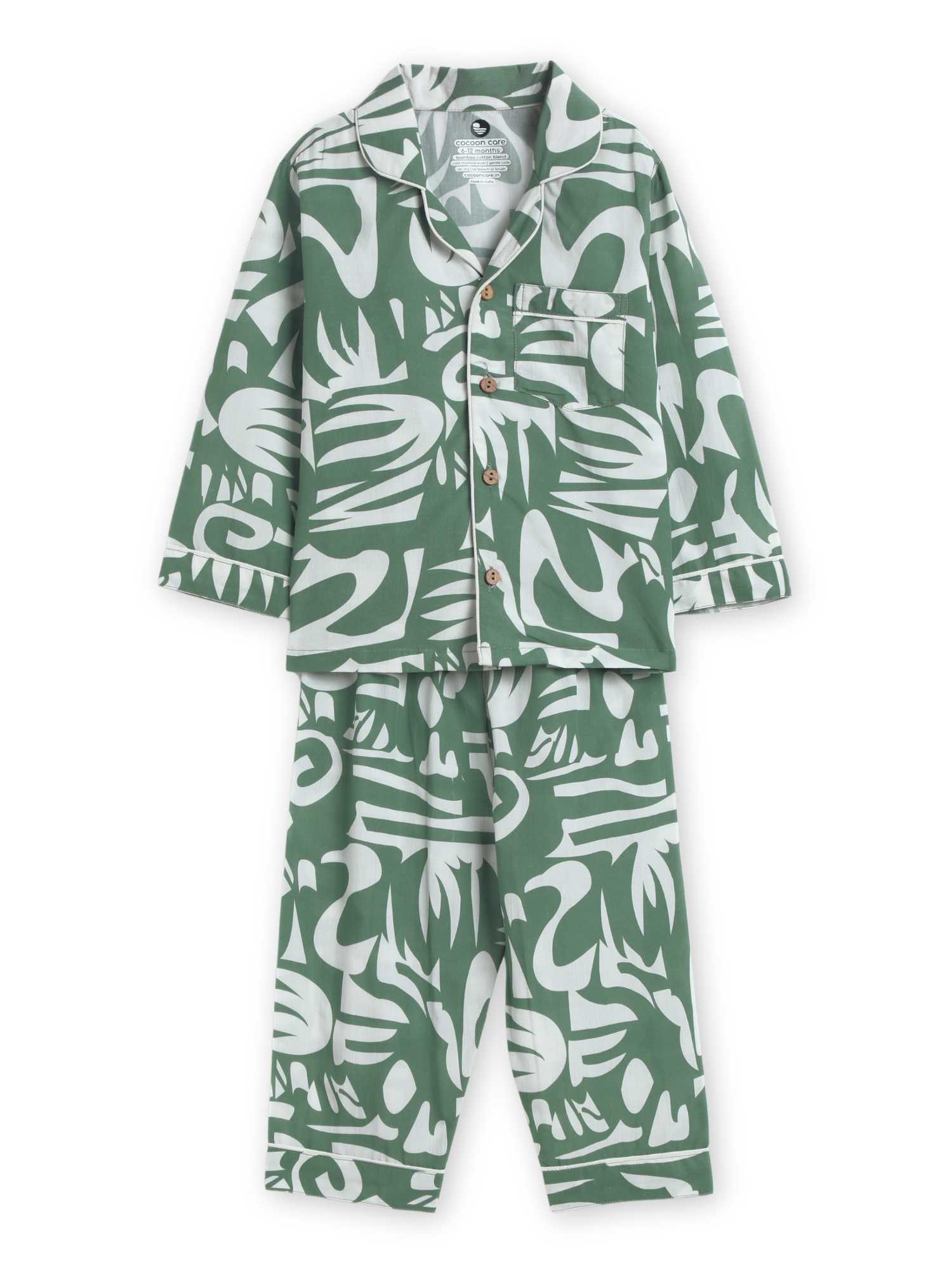 bamboo cambric nightsuit set