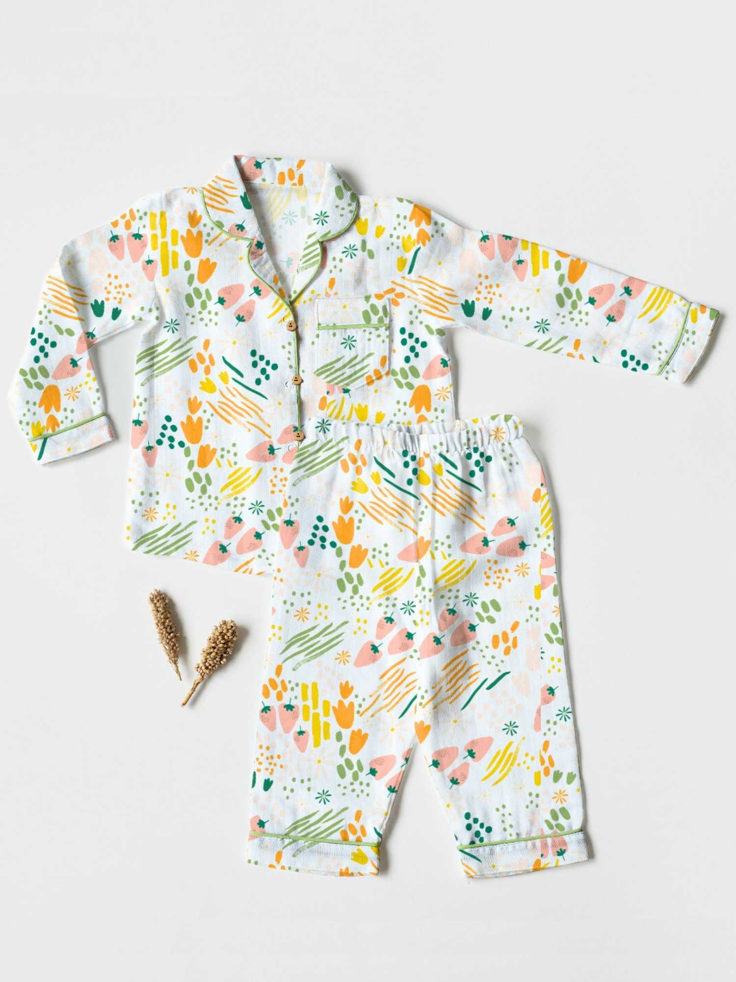 bamboo cambric nightsuit set