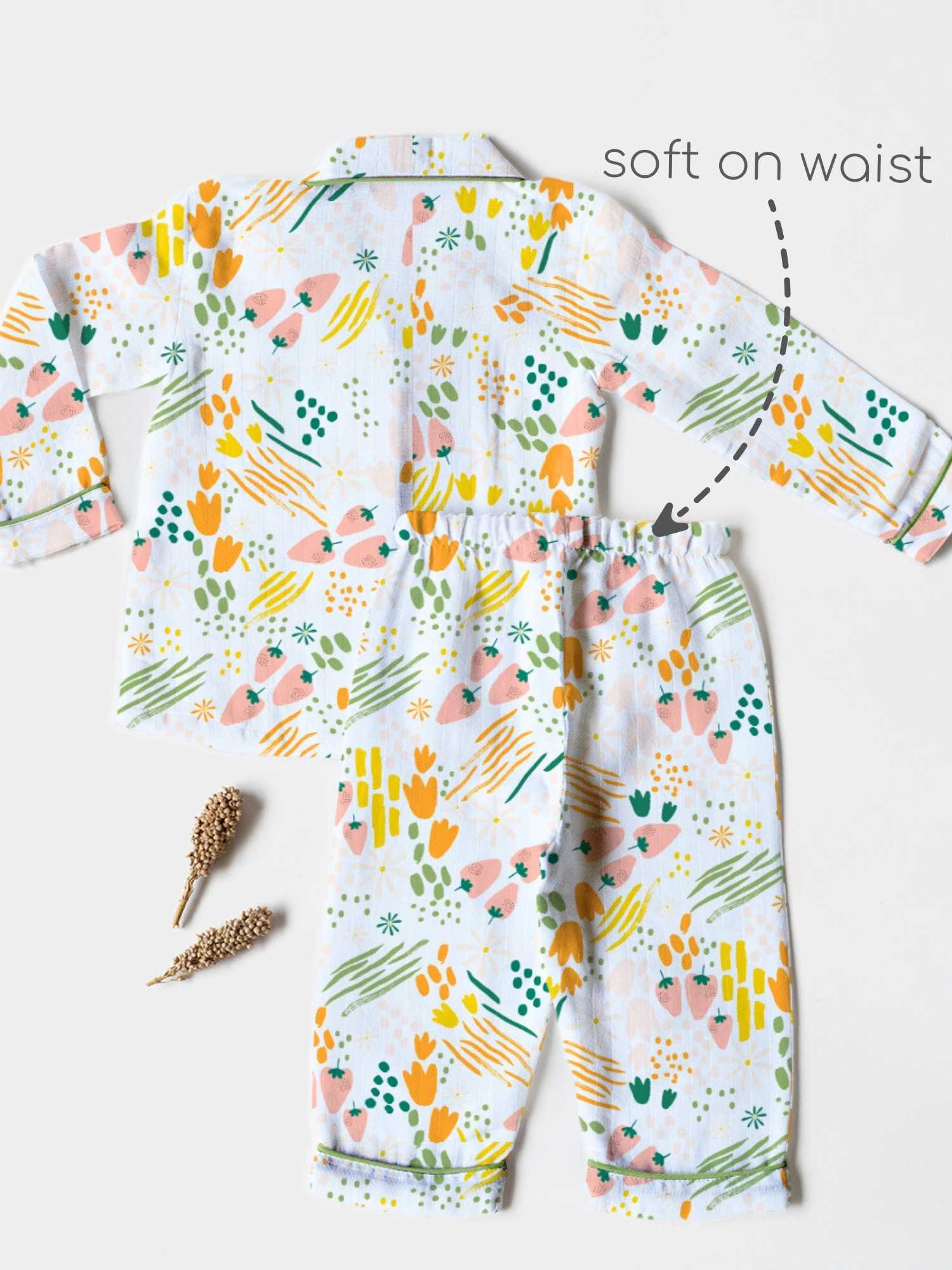 bamboo cambric nightsuit set