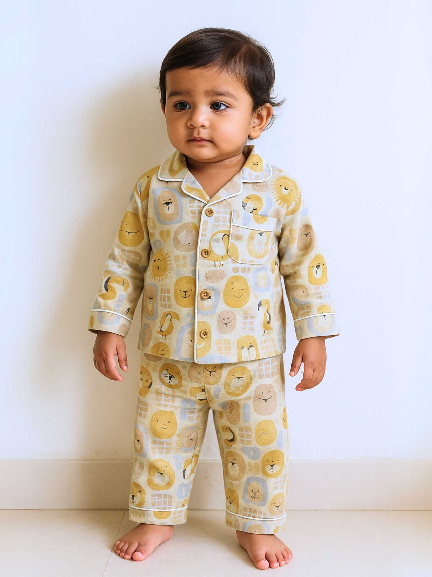 bamboo cambric nightsuit set