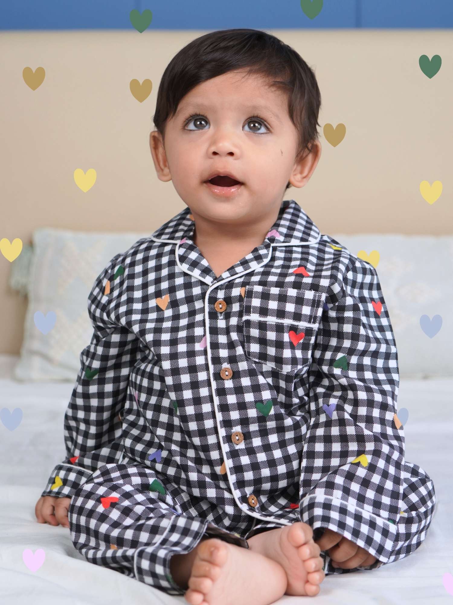 bamboo cambric nightsuit set