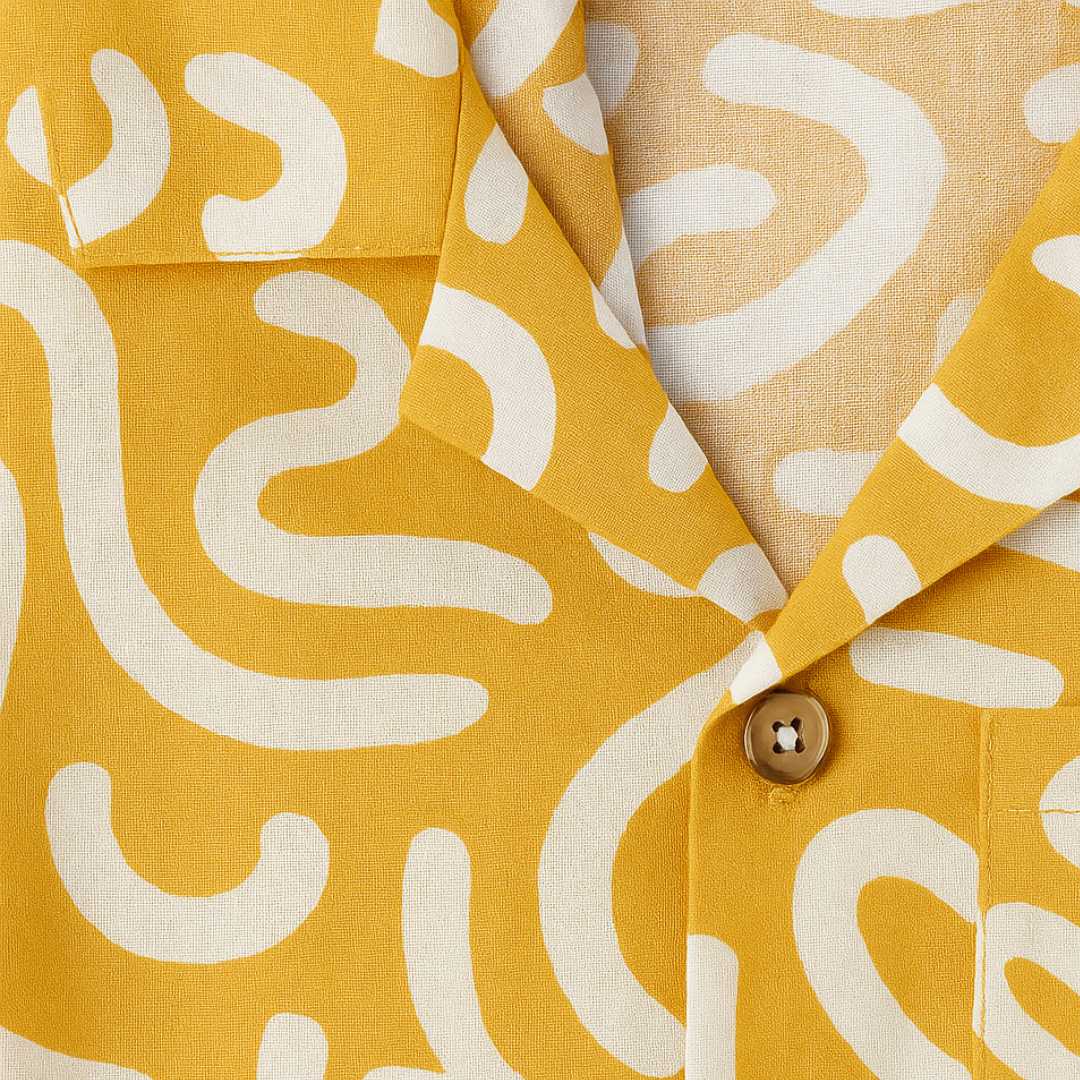 bamboo cambric shirt shorts set