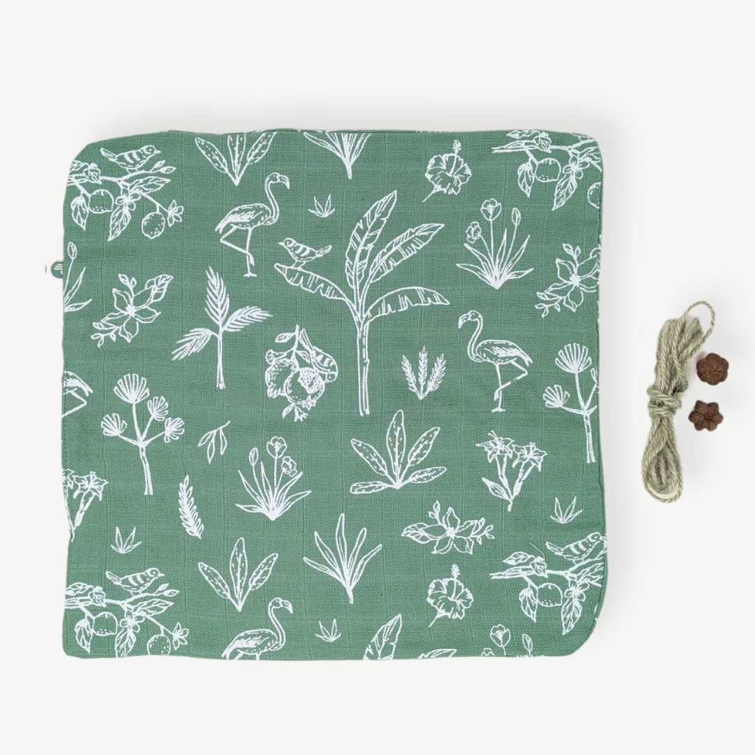 2 layer bamboo muslin wash cloth