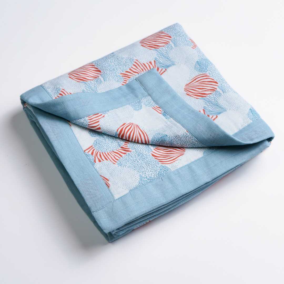 bamboo blanket & swaddle set