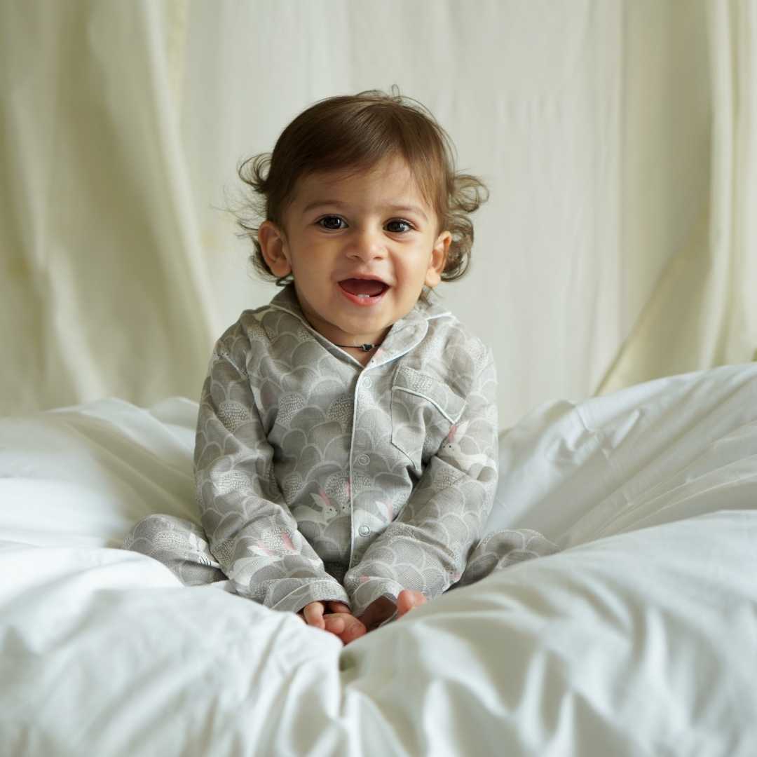 bamboo muslin nightsuit set
