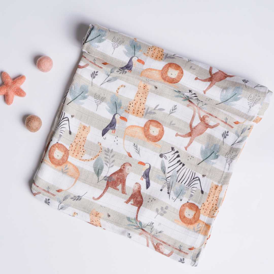 bamboo muslin swaddle pack of 2