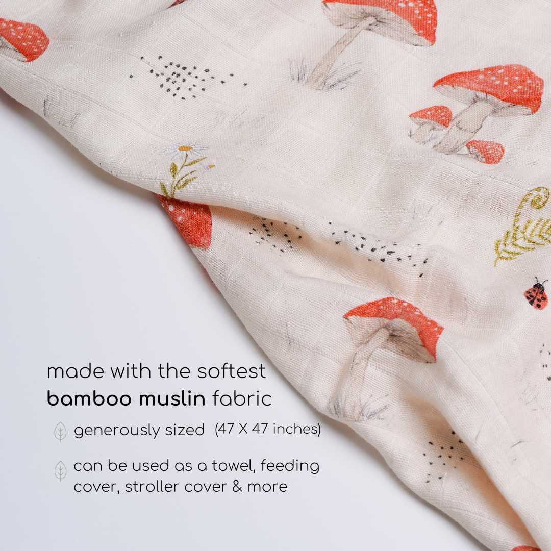bamboo muslin swaddle pack of 2